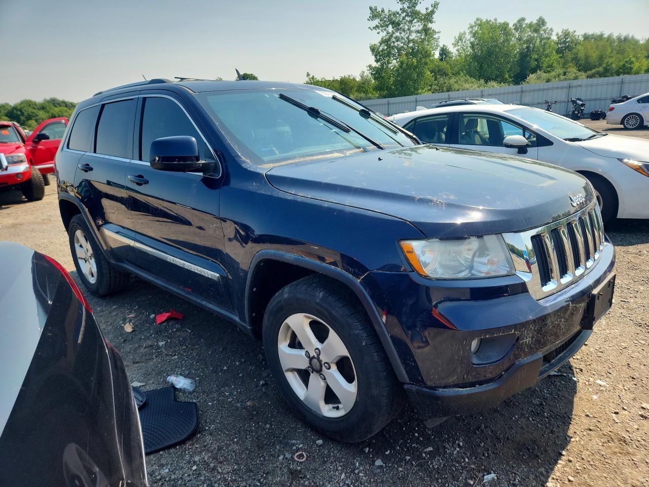2012 Jeep Grand Cherokee Laredo Blue vin: 1C4RJFAGXCC343520