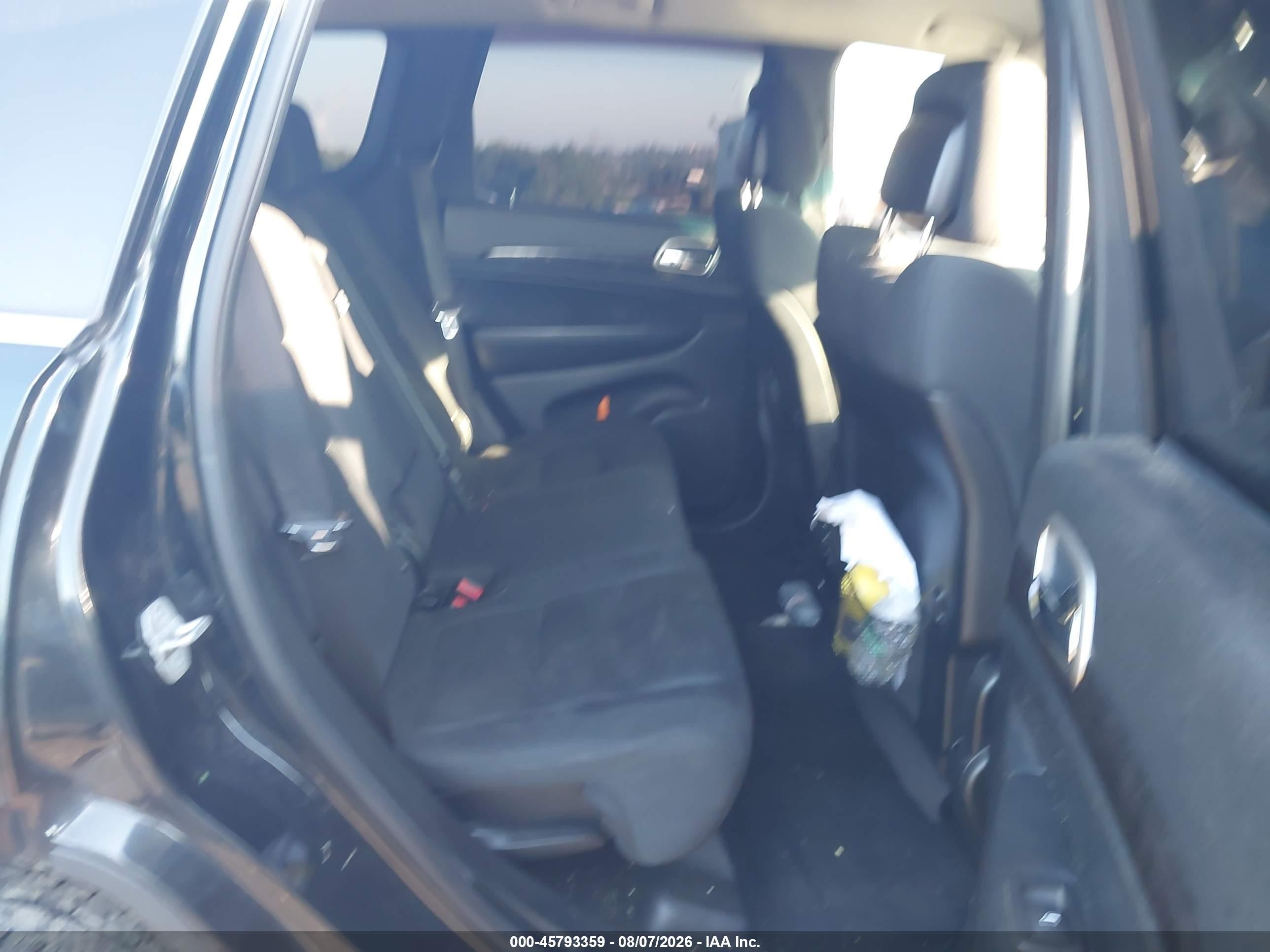 2013 Jeep Grand Cherokee Laredo Black vin: 1C4RJFAGXDC586844