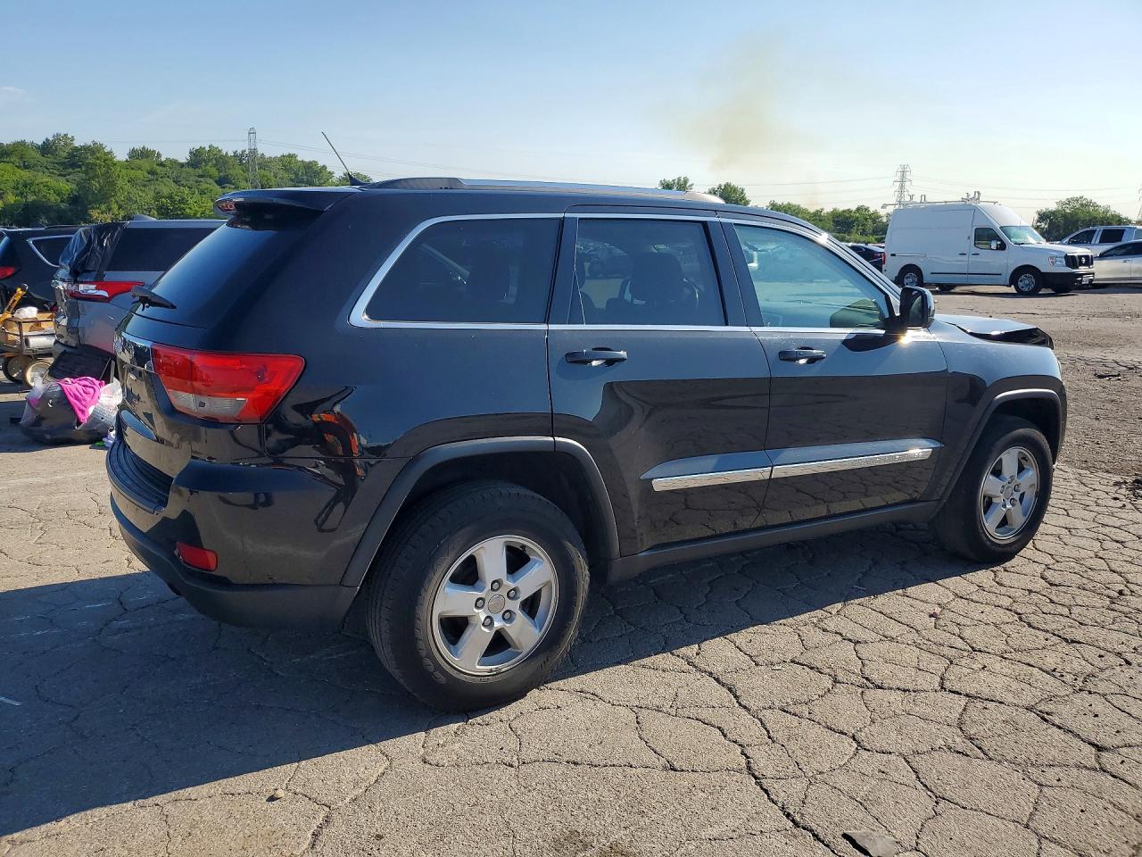2013 Jeep Grand Cherokee Laredo Черный vin: 1C4RJFAGXDC636206