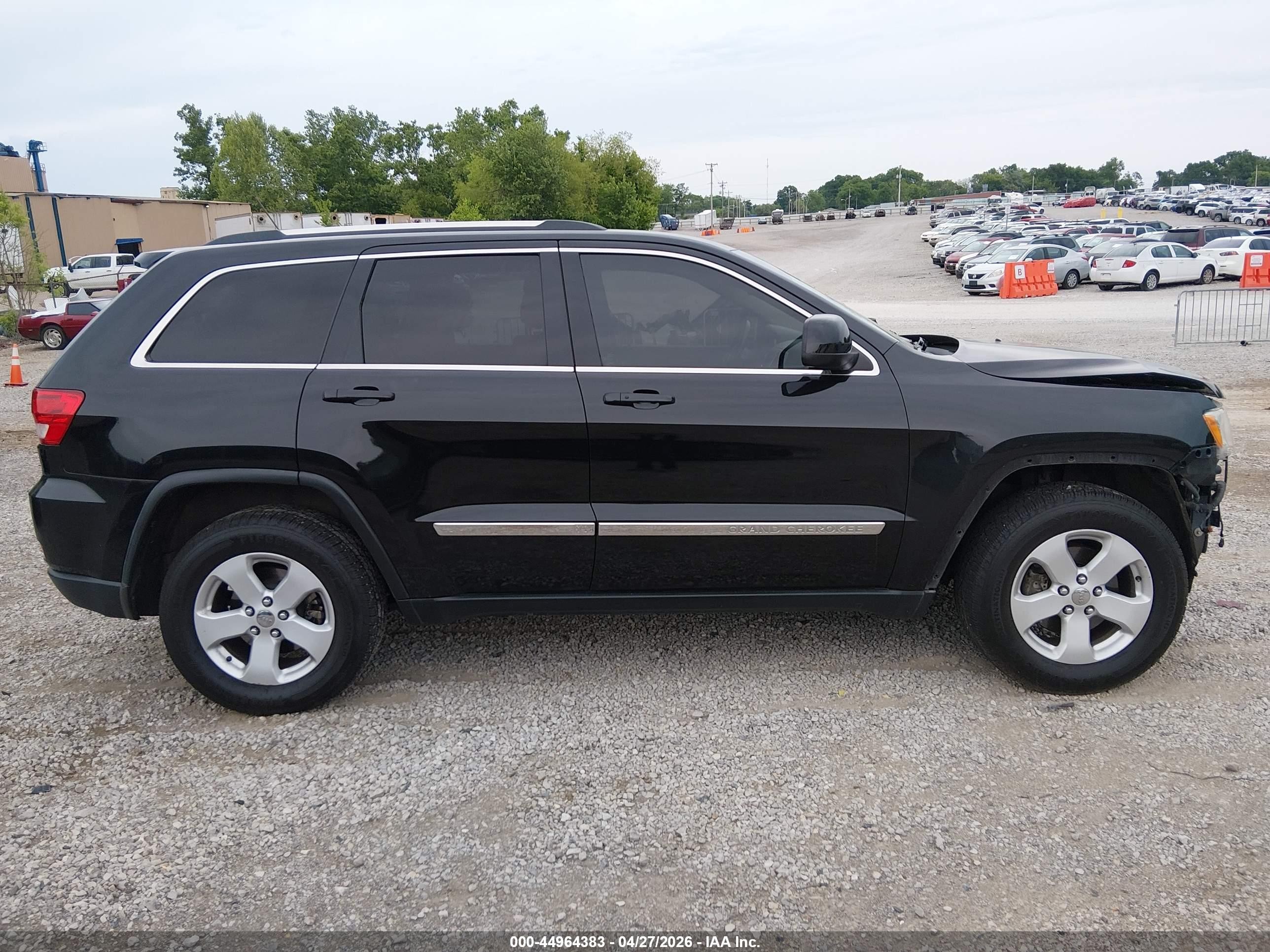 2013 Jeep Grand Cherokee Laredo Черный vin: 1C4RJFAGXDC641003