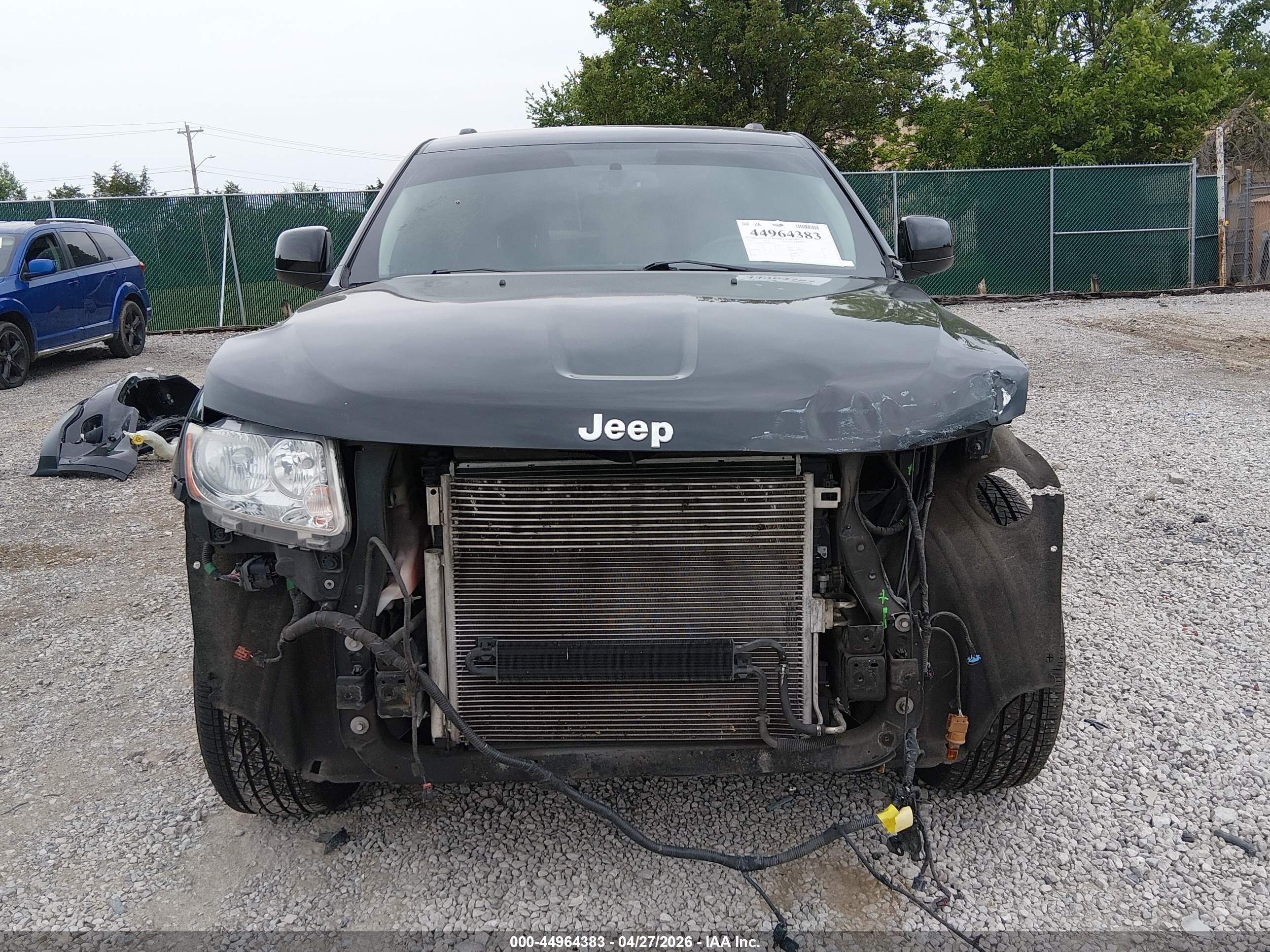 2013 Jeep Grand Cherokee Laredo Черный vin: 1C4RJFAGXDC641003