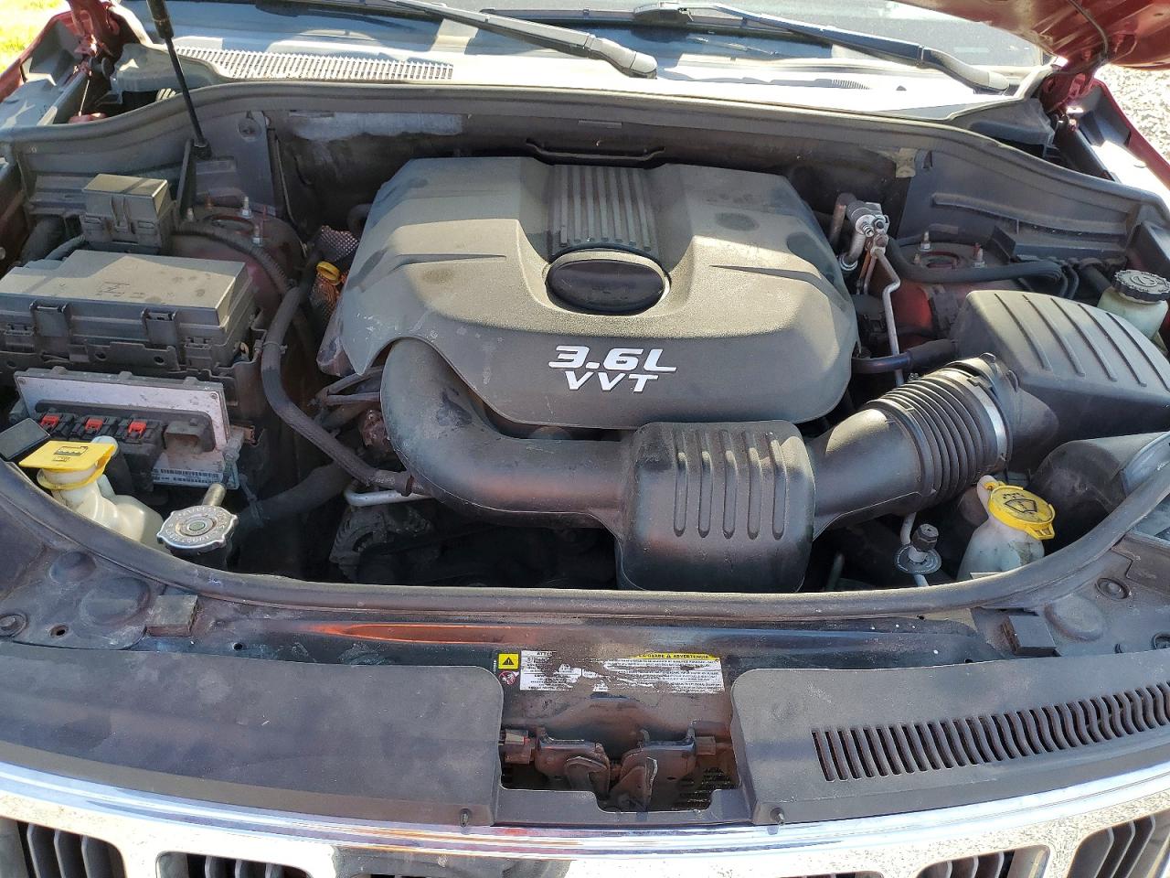 2013 Jeep Grand Cherokee Laredo Красный vin: 1C4RJFAGXDC644418