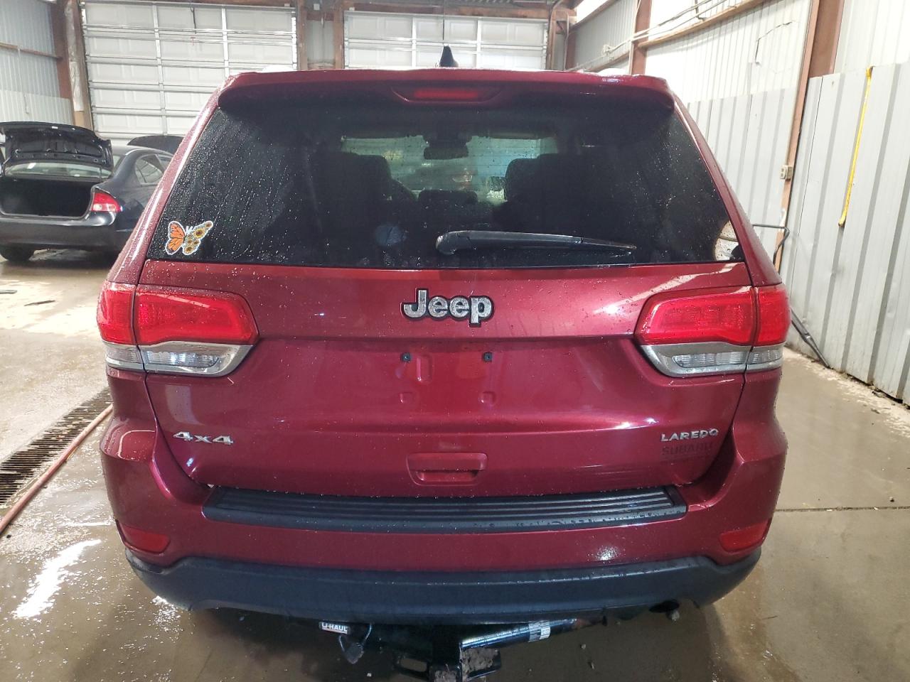 2014 Jeep Grand Cherokee Laredo Red vin: 1C4RJFAGXEC129890
