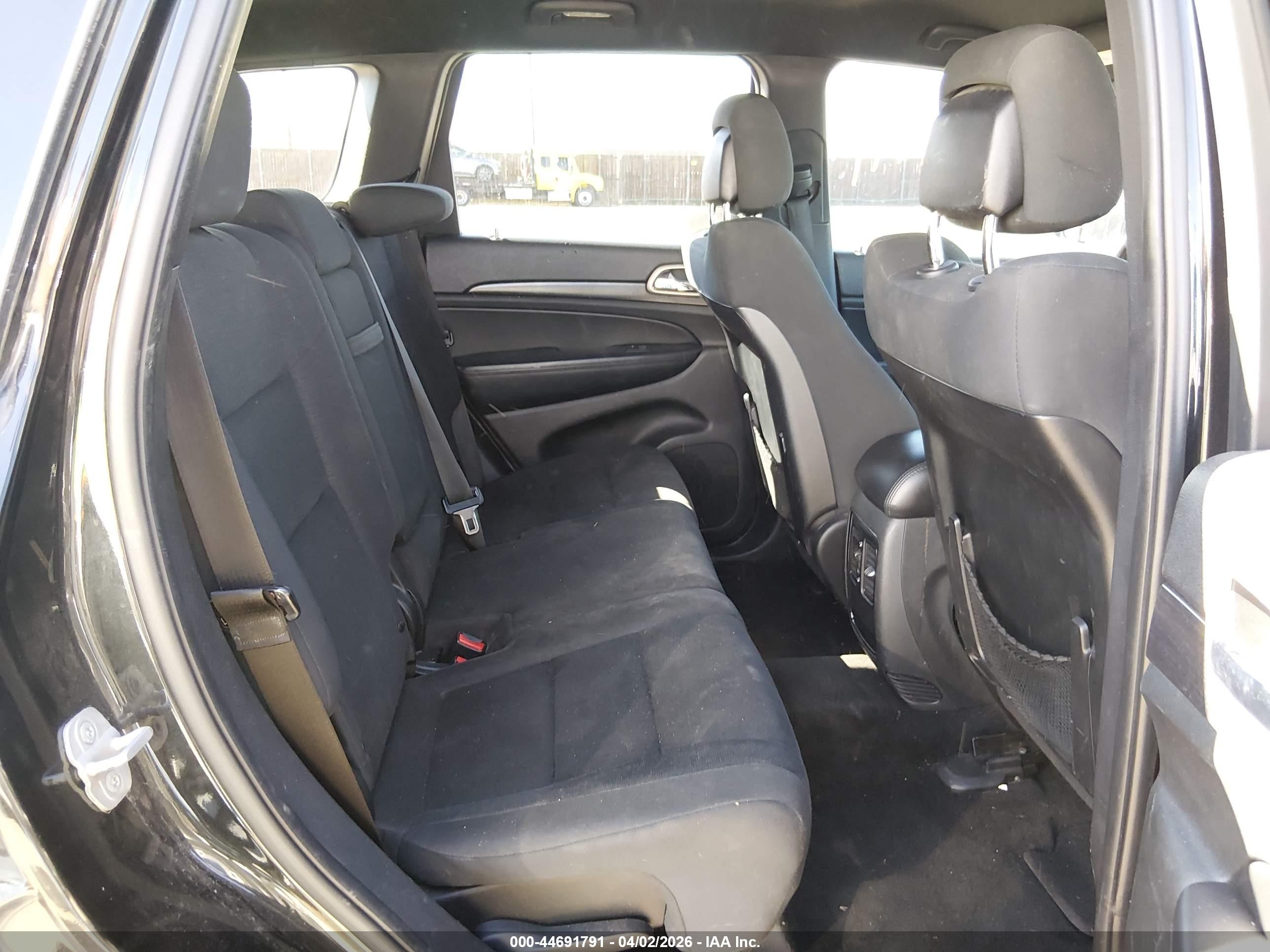 2014 Jeep Grand Cherokee Laredo Black vin: 1C4RJFAGXEC133017