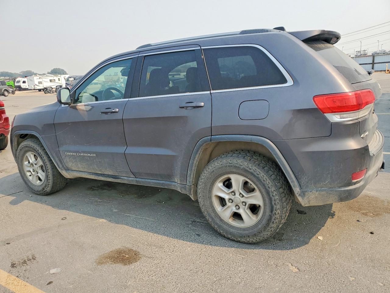 2014 Jeep Grand Cherokee Laredo Gray vin: 1C4RJFAGXEC135480