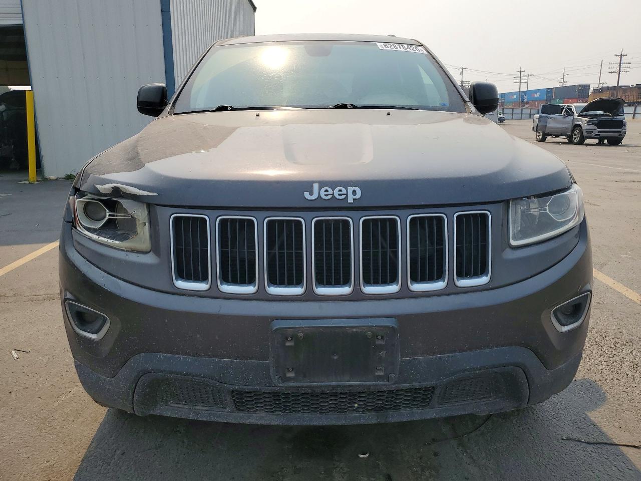 2014 Jeep Grand Cherokee Laredo Gray vin: 1C4RJFAGXEC135480