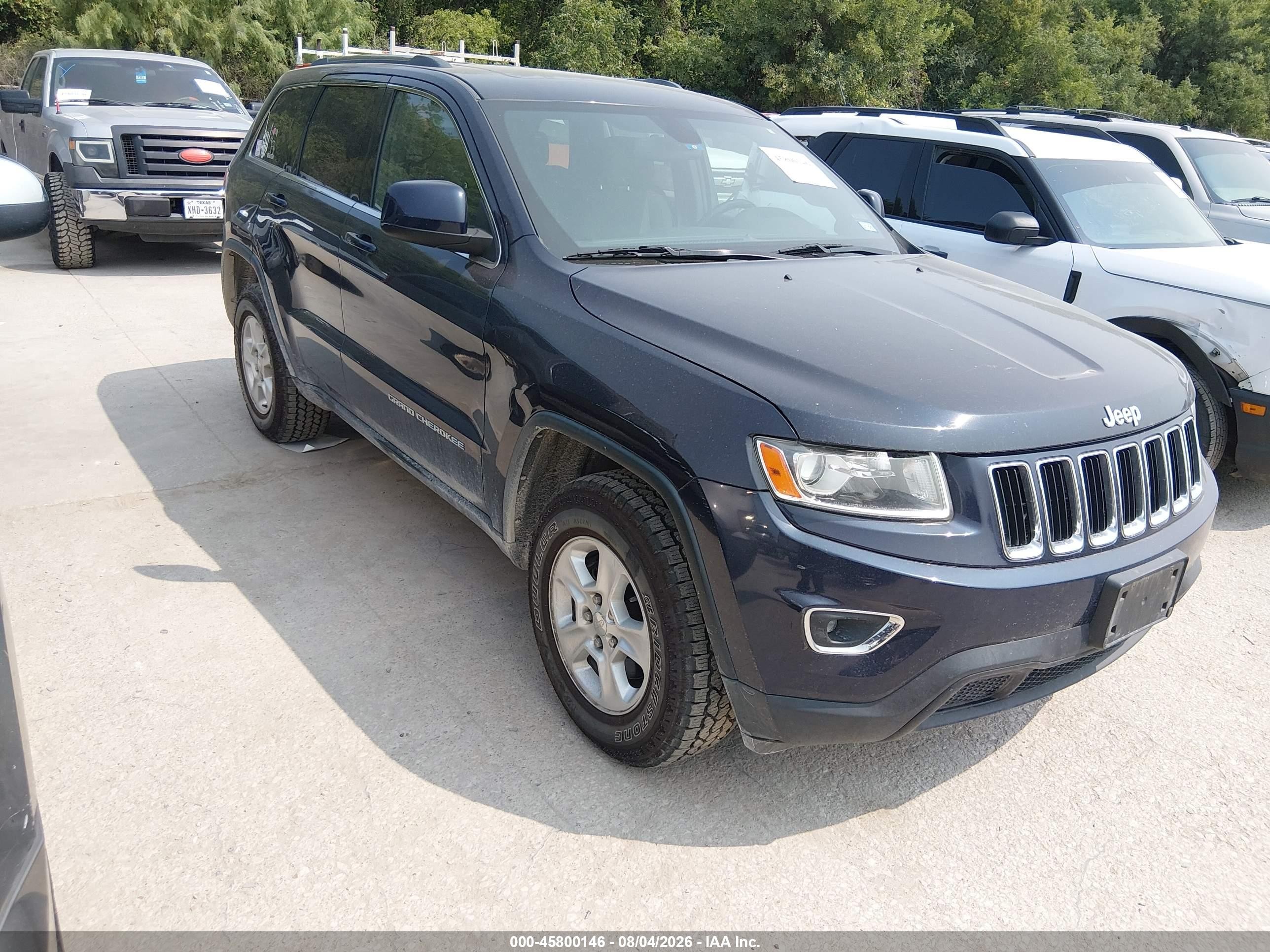 2014 Jeep Grand Cherokee Laredo Black vin: 1C4RJFAGXEC138184