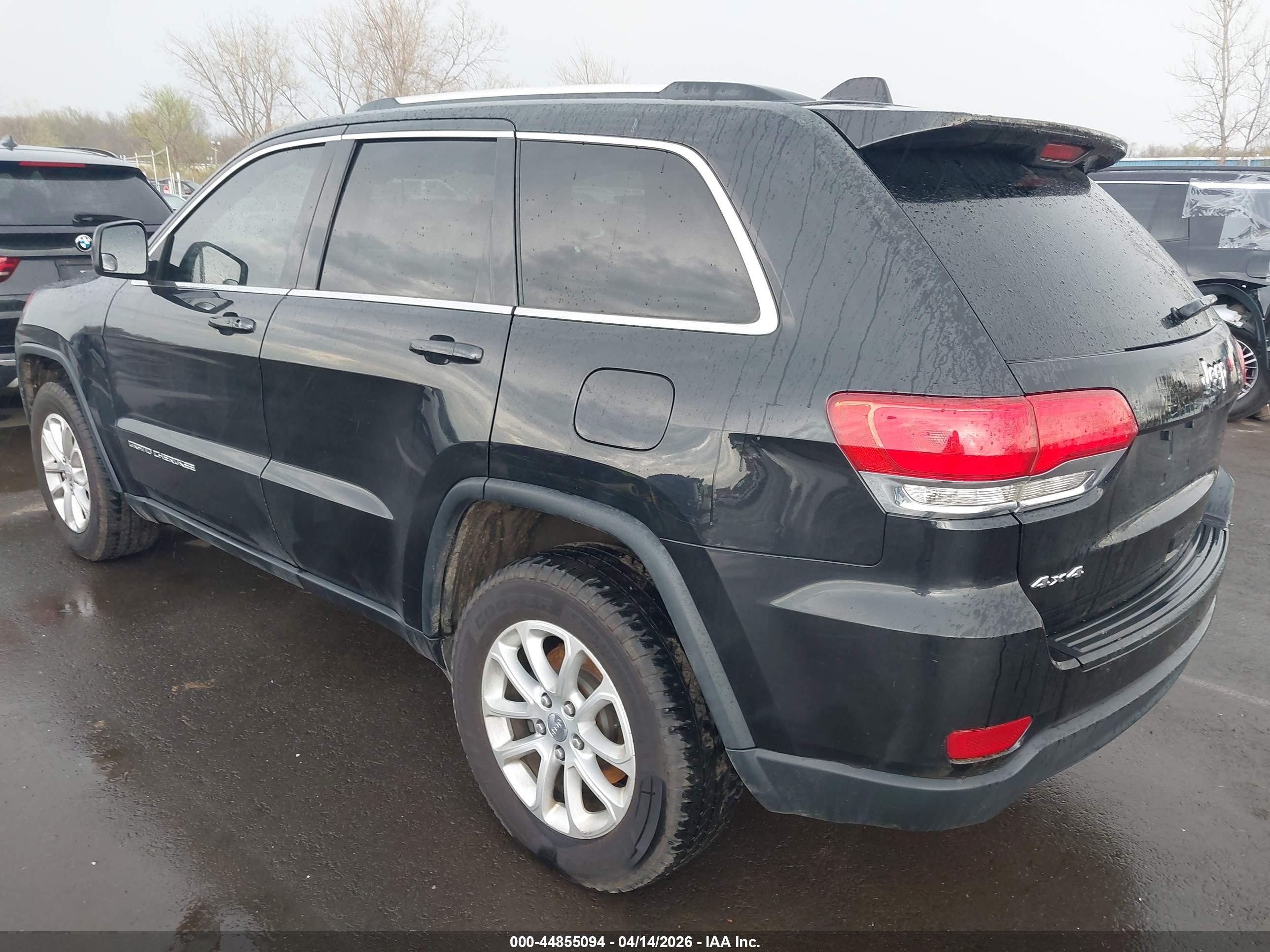 2014 Jeep Grand Cherokee Laredo Серый vin: 1C4RJFAGXEC352253