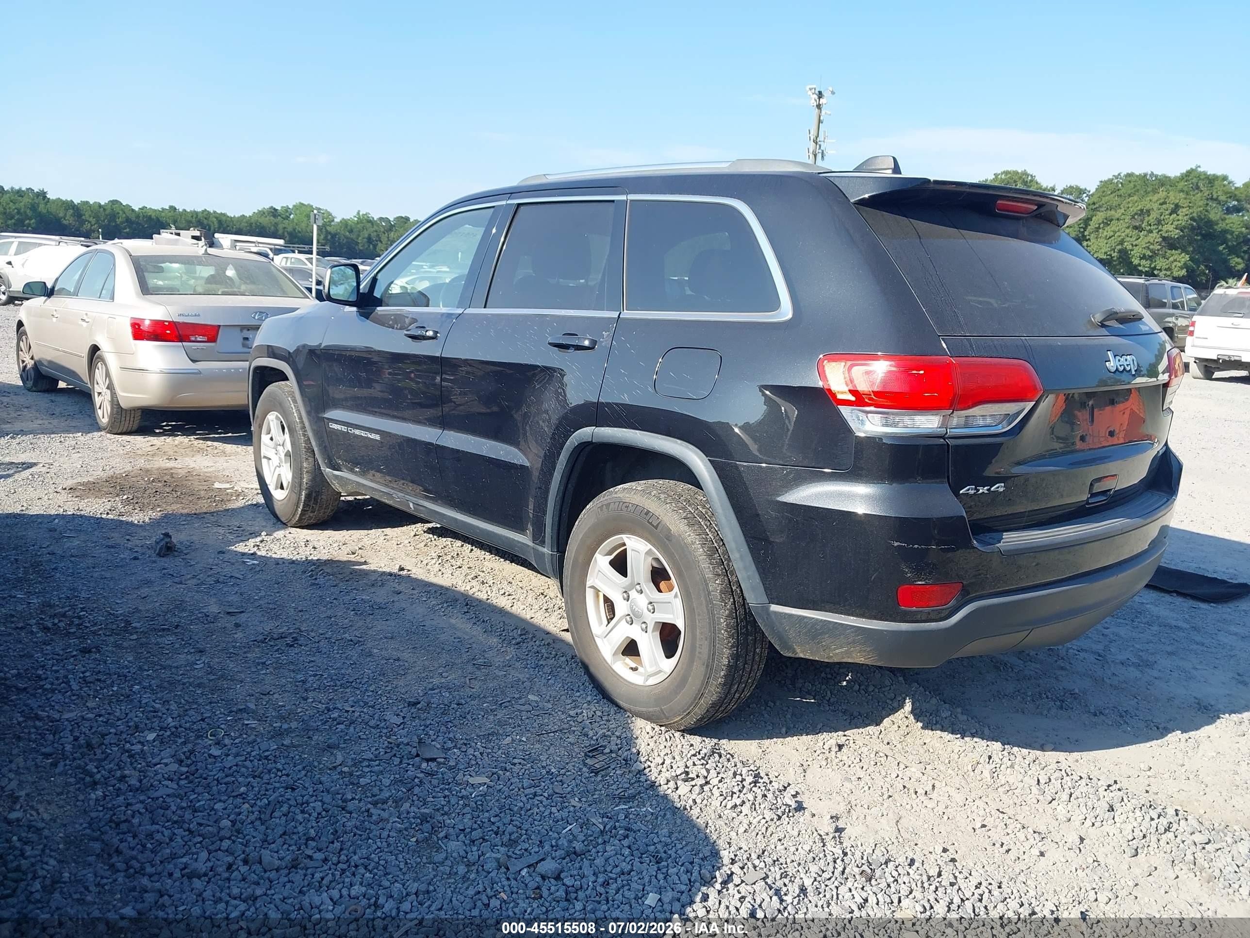 2014 Jeep Grand Cherokee Laredo Black vin: 1C4RJFAGXEC356125
