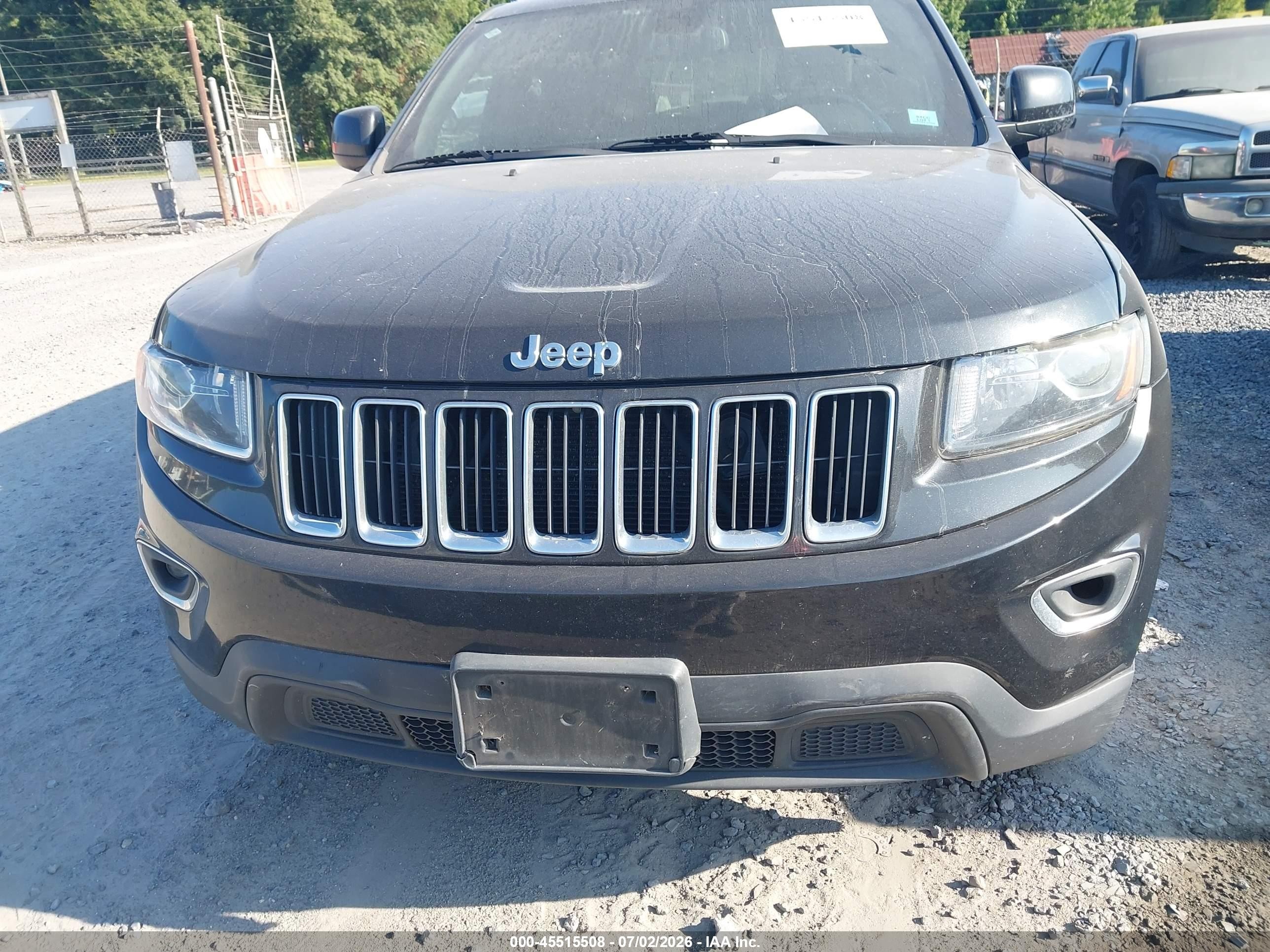 2014 Jeep Grand Cherokee Laredo Black vin: 1C4RJFAGXEC356125
