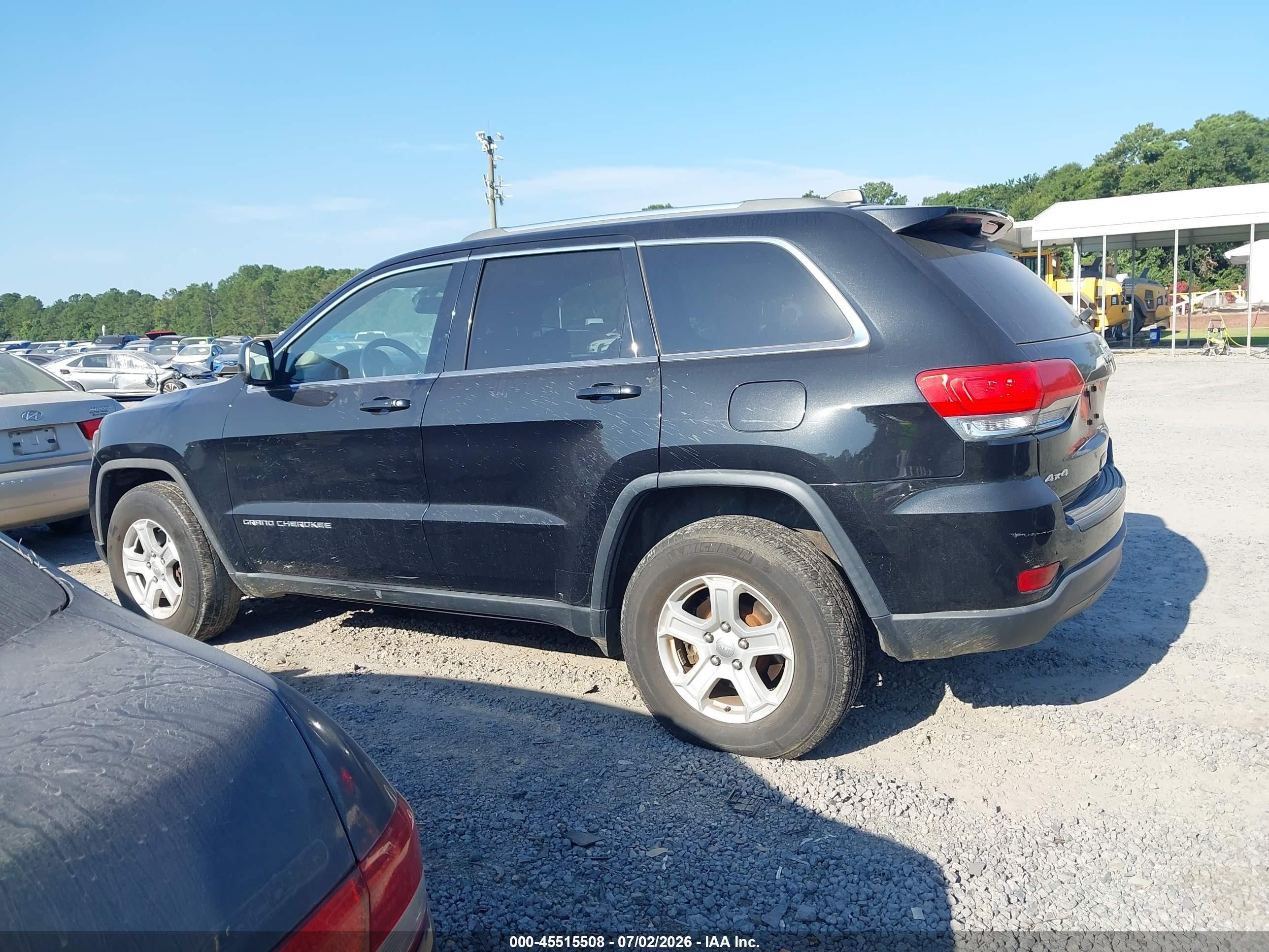 2014 Jeep Grand Cherokee Laredo Black vin: 1C4RJFAGXEC356125