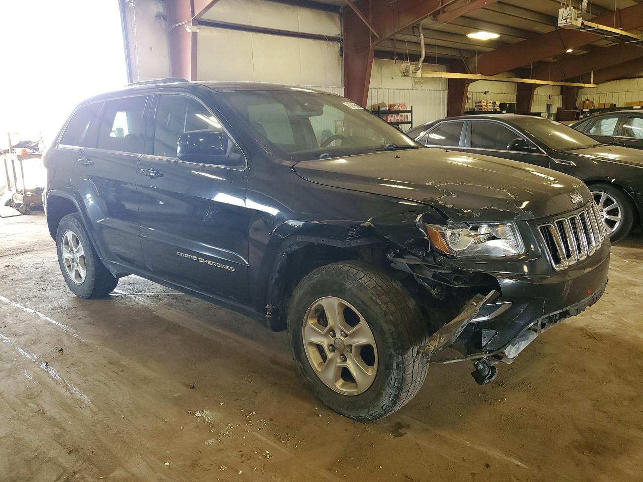 2014 Jeep Grand Cherokee Laredo Black vin: 1C4RJFAGXEC421684