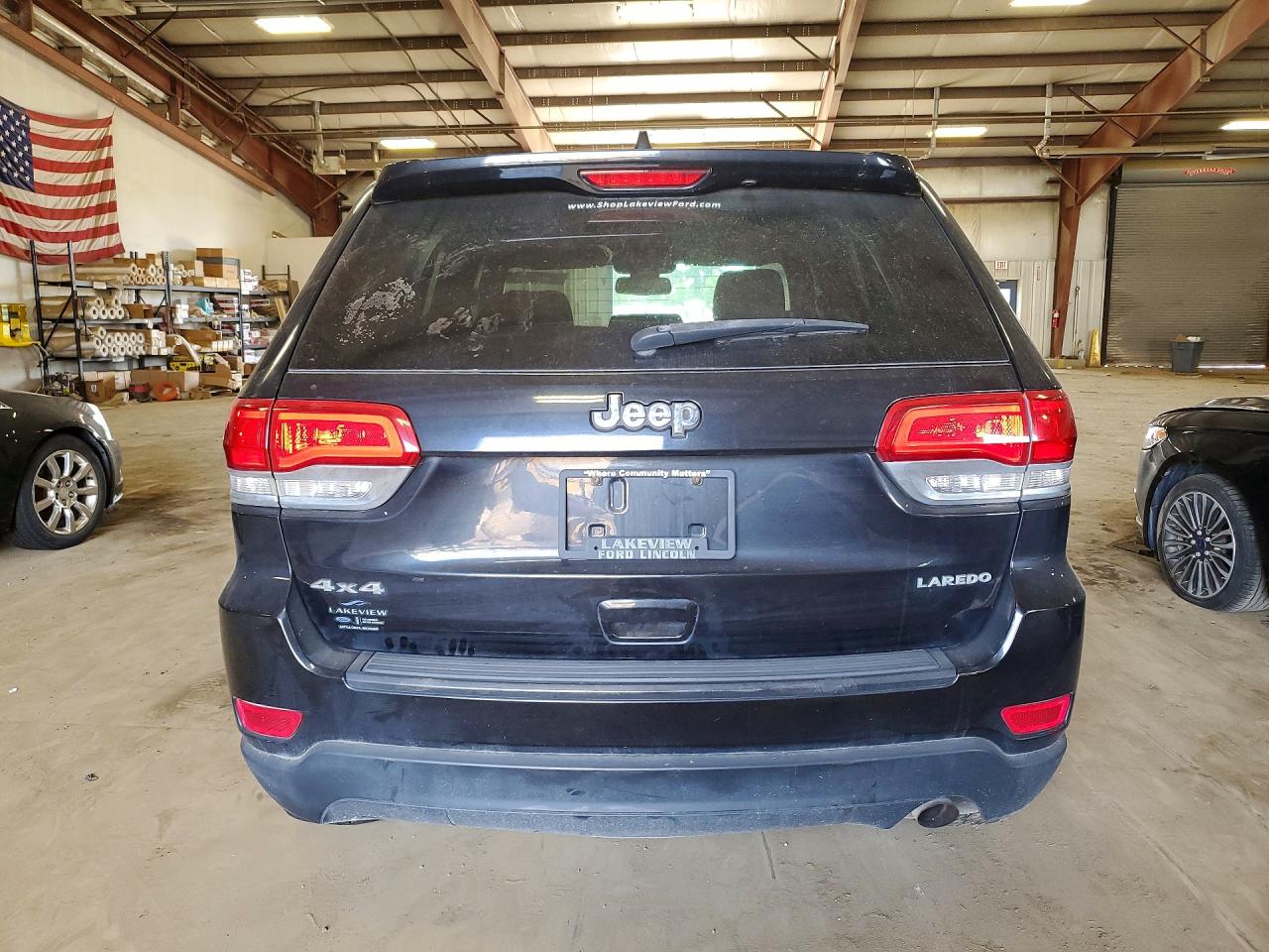 2014 Jeep Grand Cherokee Laredo Black vin: 1C4RJFAGXEC421684