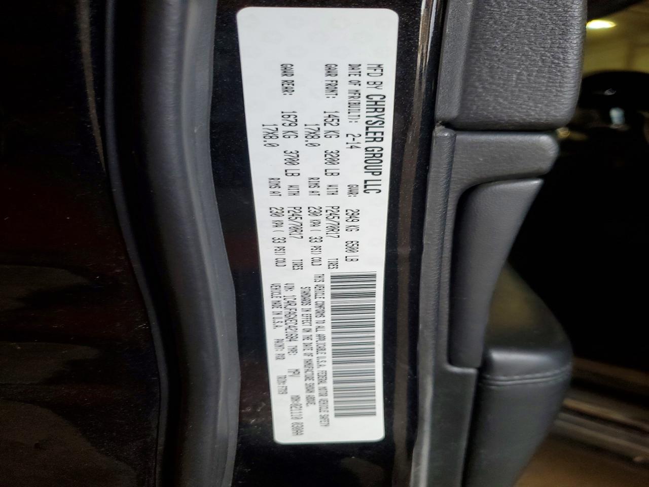 2014 Jeep Grand Cherokee Laredo Black vin: 1C4RJFAGXEC421684