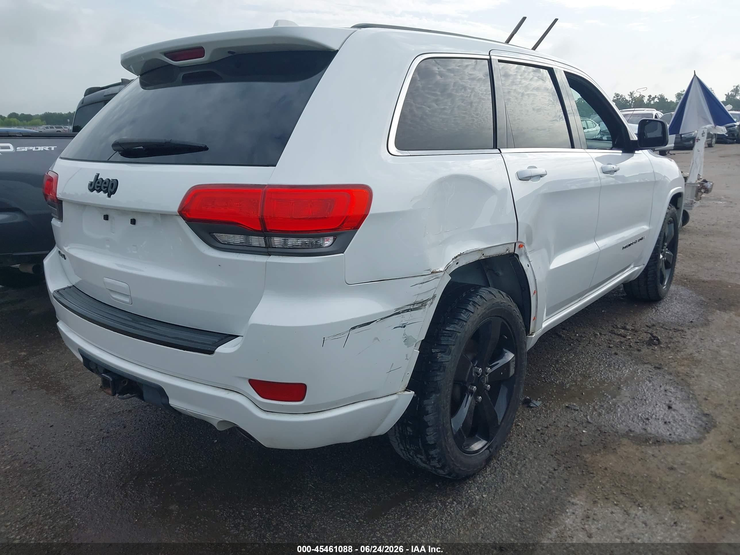 2014 Jeep Grand Cherokee Altitude White vin: 1C4RJFAGXEC490200