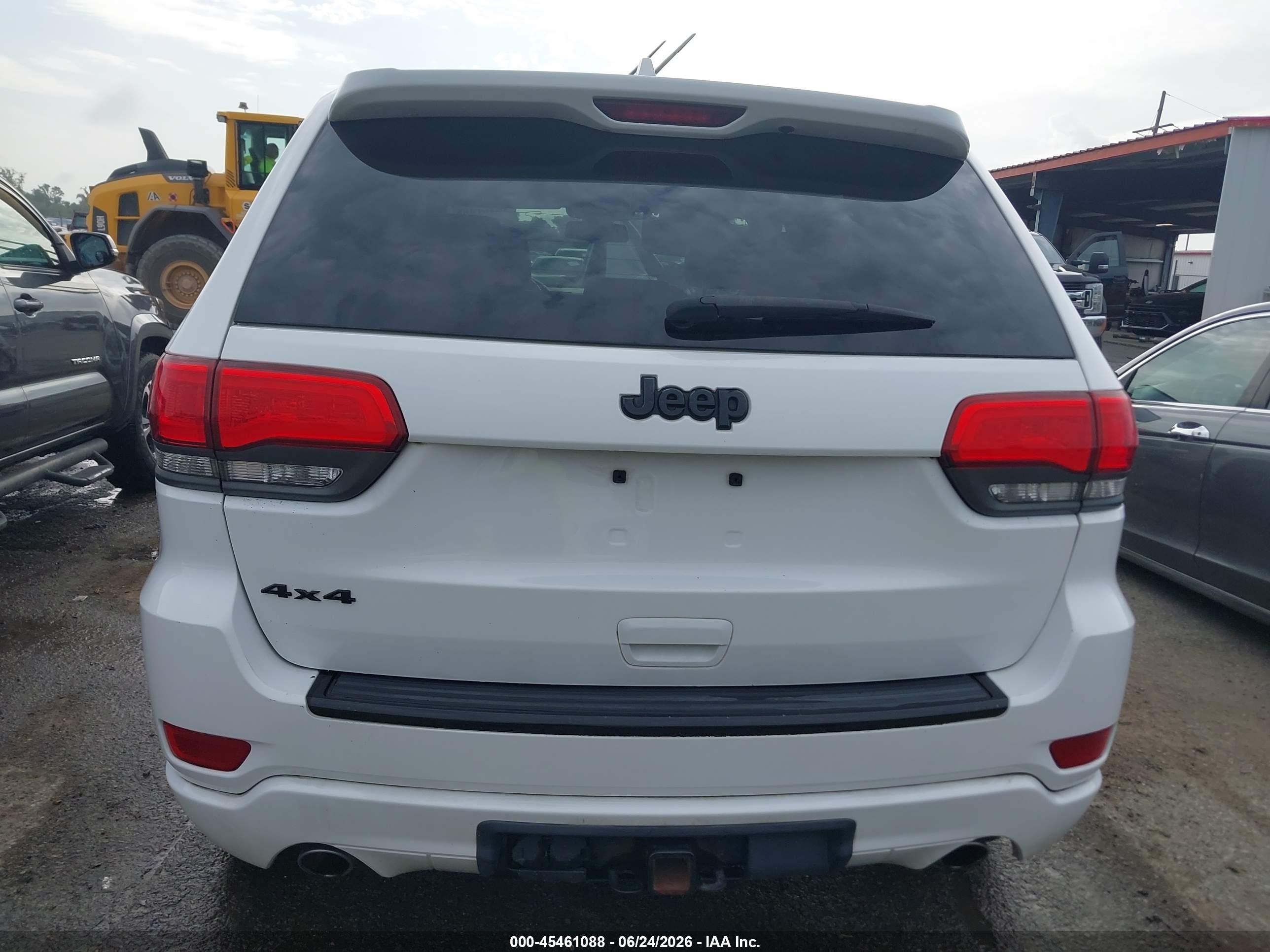 2014 Jeep Grand Cherokee Altitude White vin: 1C4RJFAGXEC490200