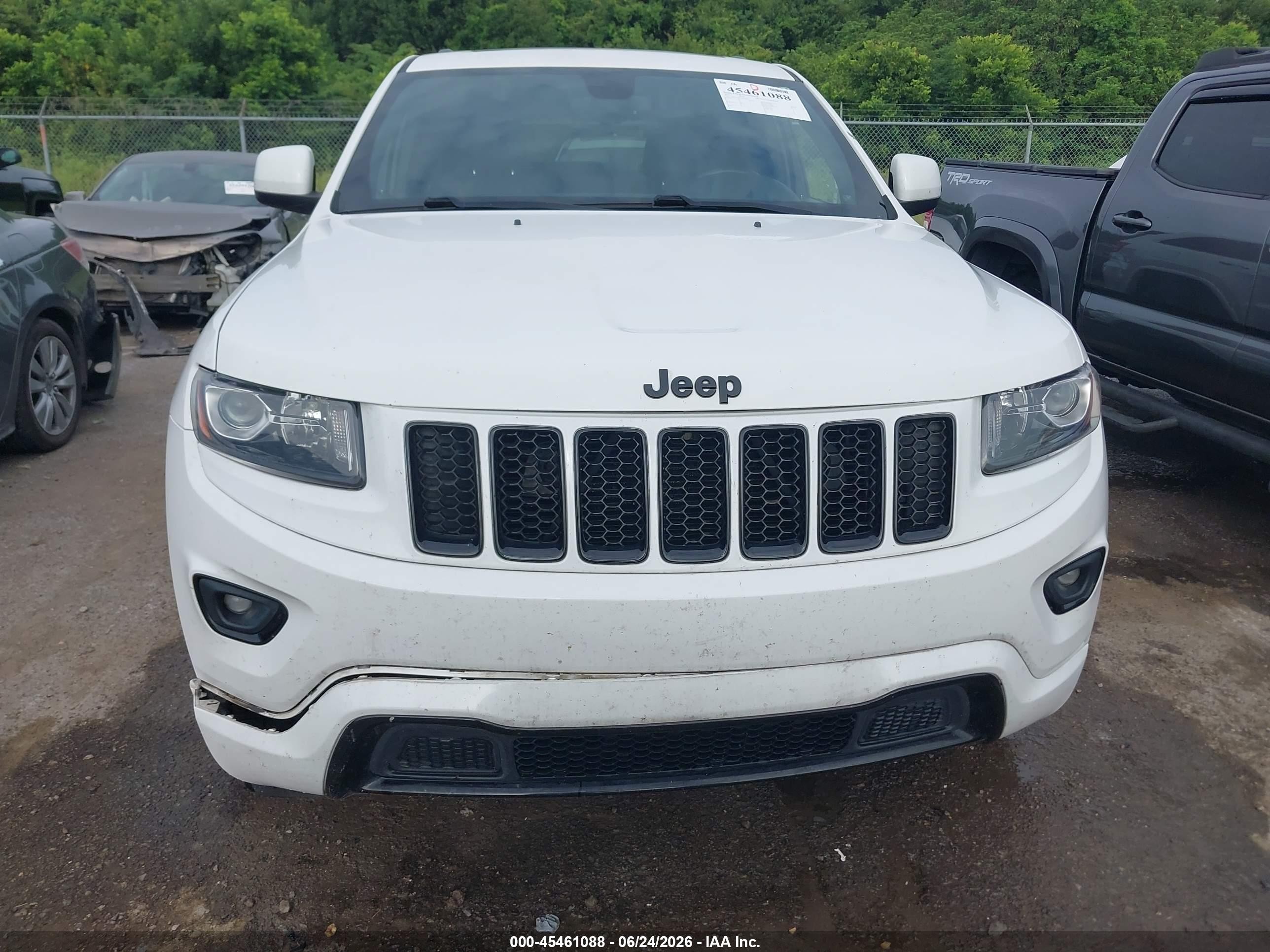 2014 Jeep Grand Cherokee Altitude White vin: 1C4RJFAGXEC490200