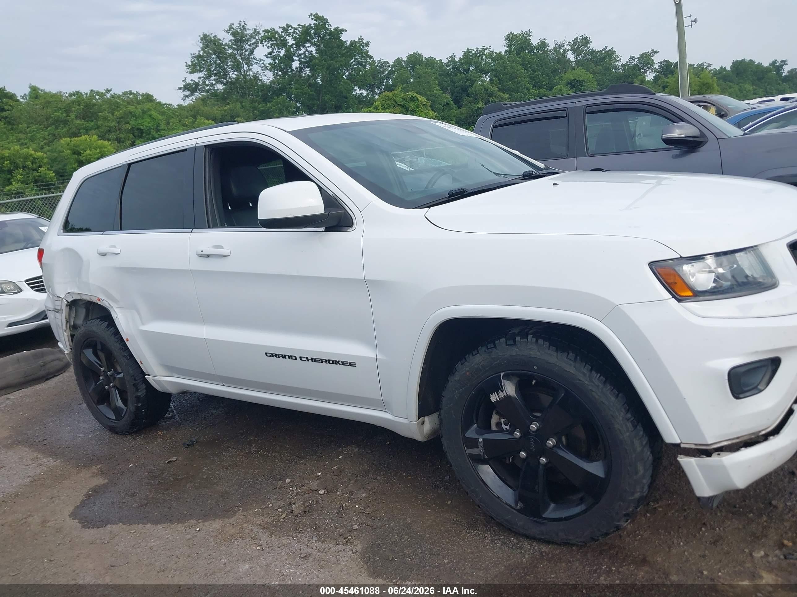 2014 Jeep Grand Cherokee Altitude White vin: 1C4RJFAGXEC490200