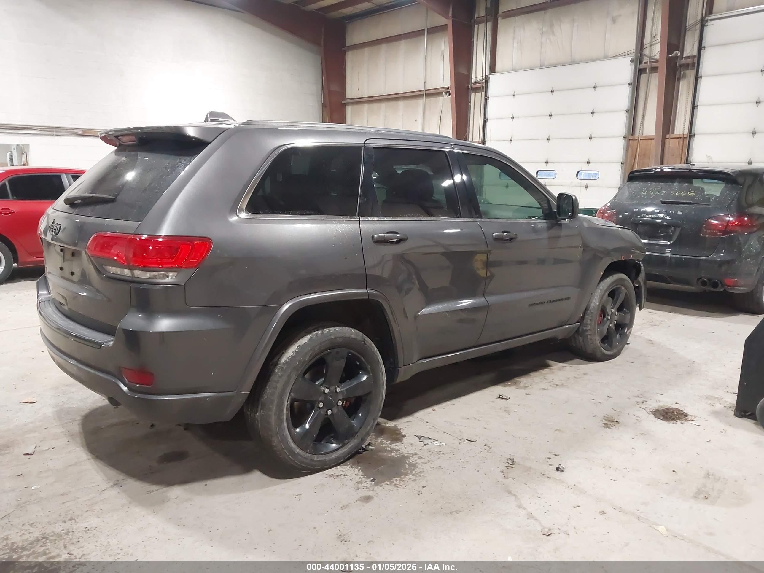 2014 Jeep Grand Cherokee Altitude Серый vin: 1C4RJFAGXEC497809