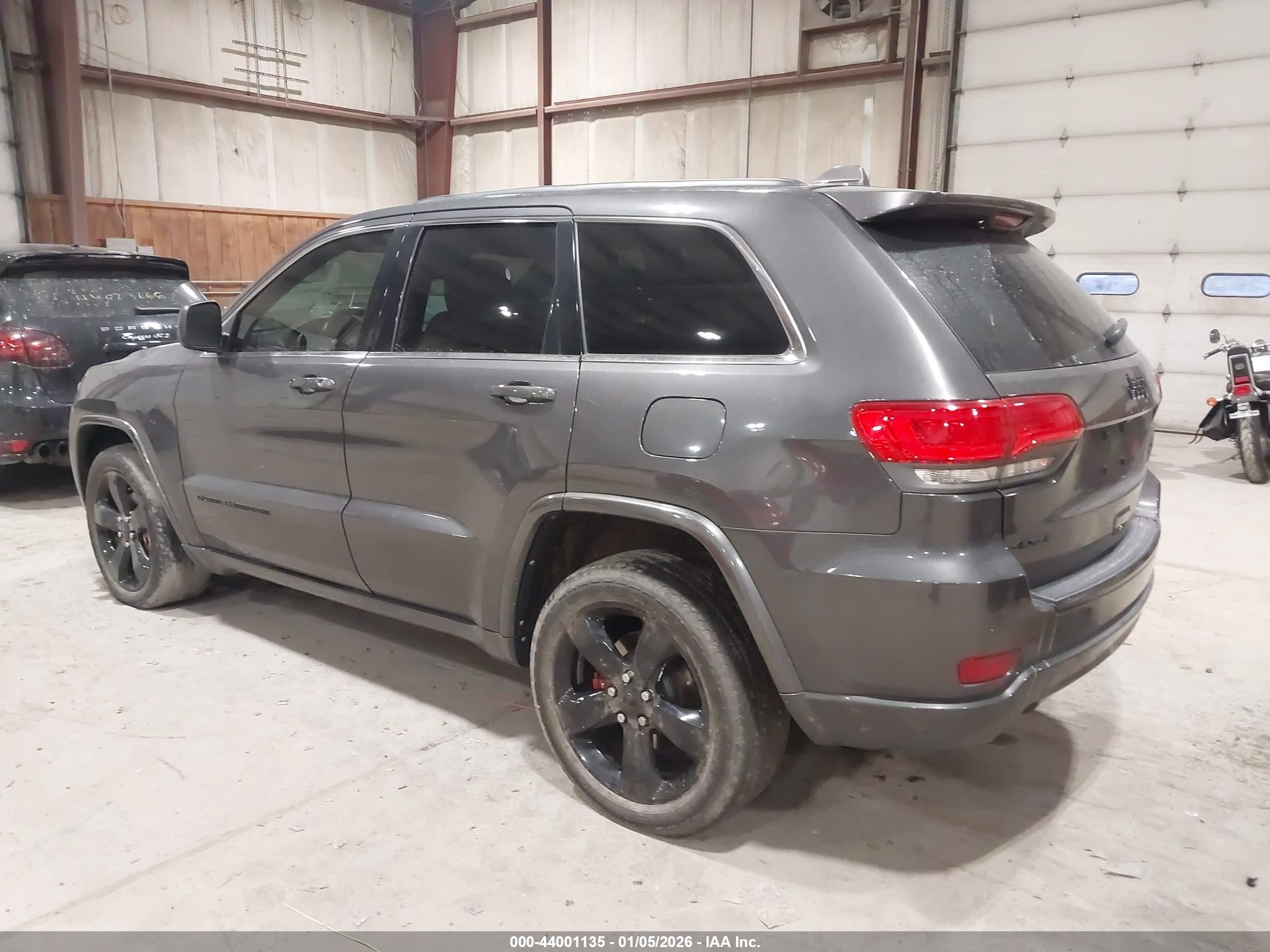 2014 Jeep Grand Cherokee Altitude Серый vin: 1C4RJFAGXEC497809