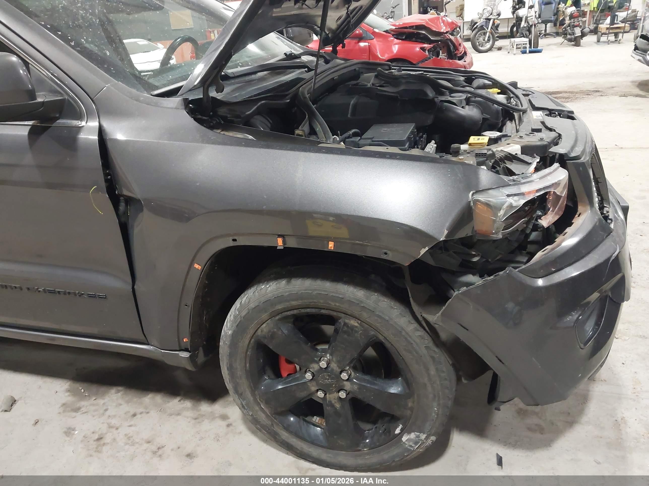 2014 Jeep Grand Cherokee Altitude Серый vin: 1C4RJFAGXEC497809