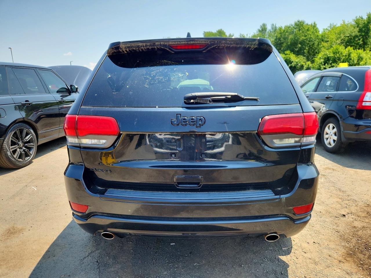 2014 Jeep Grand Cherokee Laredo Black vin: 1C4RJFAGXEC517220
