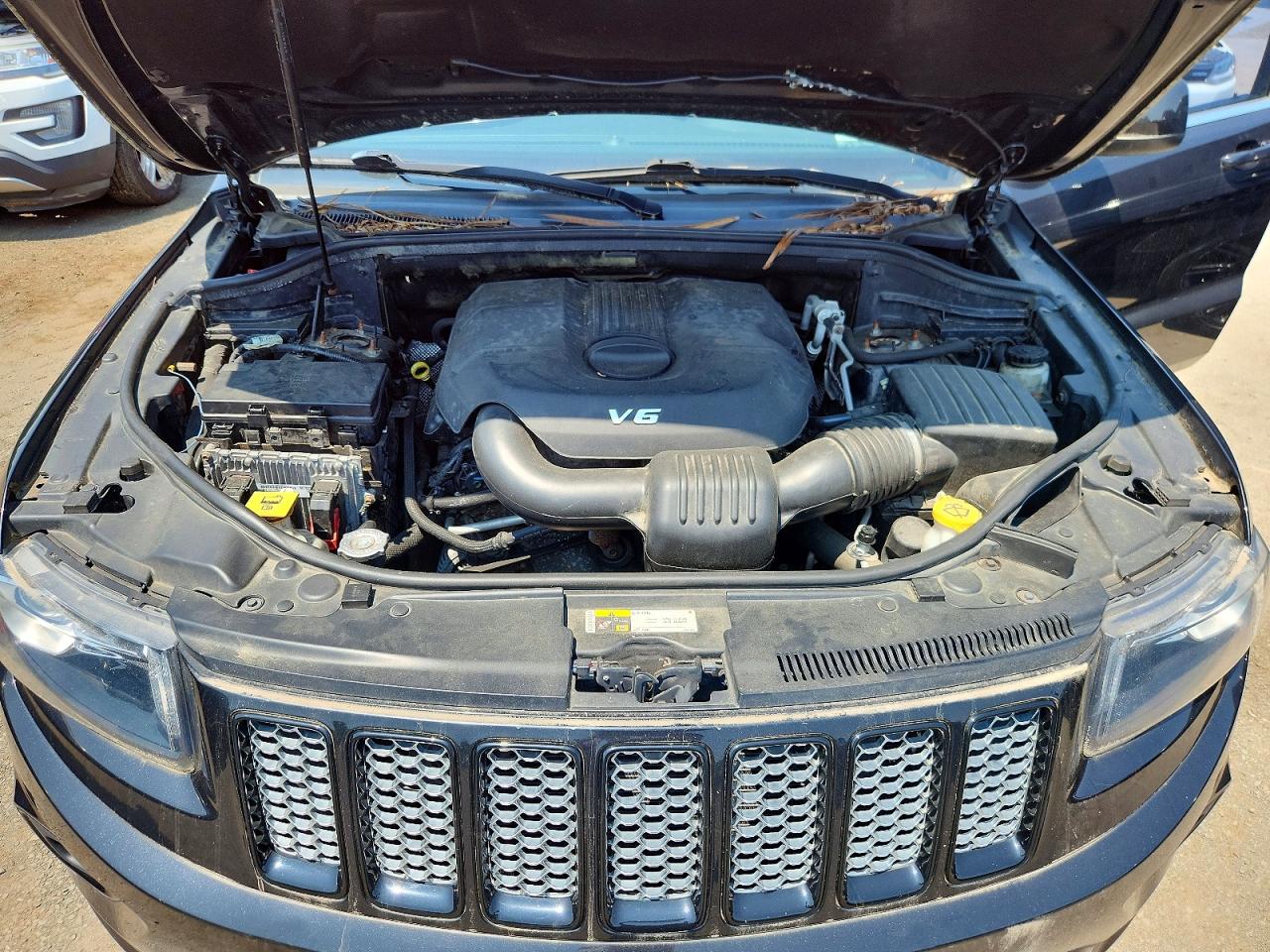 2014 Jeep Grand Cherokee Laredo Black vin: 1C4RJFAGXEC517220