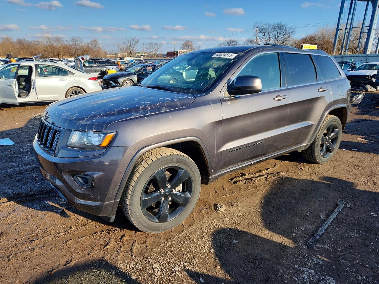 2014 Jeep Grand Cherokee Laredo Charcoal vin: 1C4RJFAGXEC568331