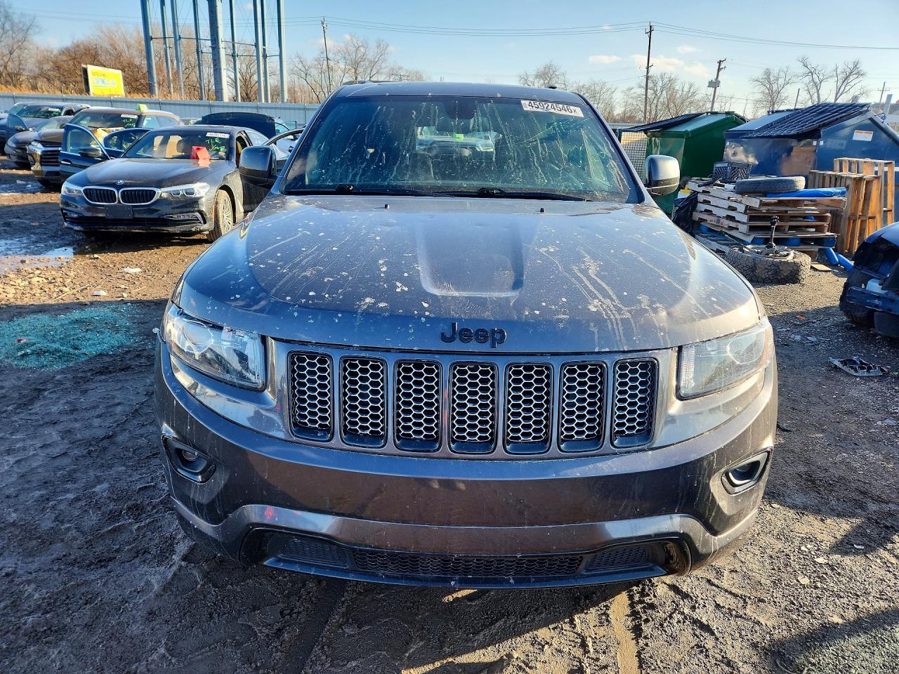 2014 Jeep Grand Cherokee Laredo Charcoal vin: 1C4RJFAGXEC568331
