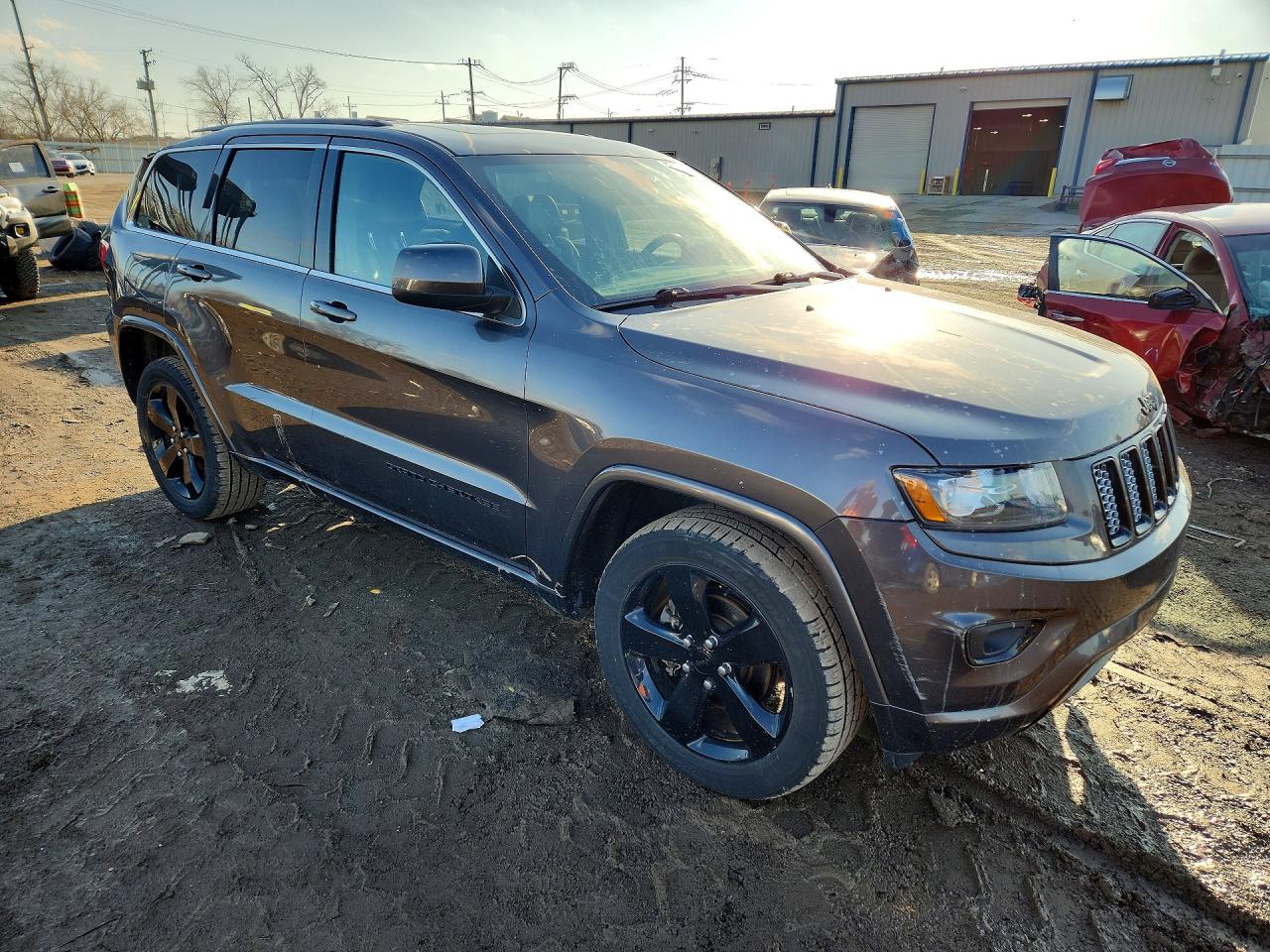2014 Jeep Grand Cherokee Laredo Charcoal vin: 1C4RJFAGXEC568331