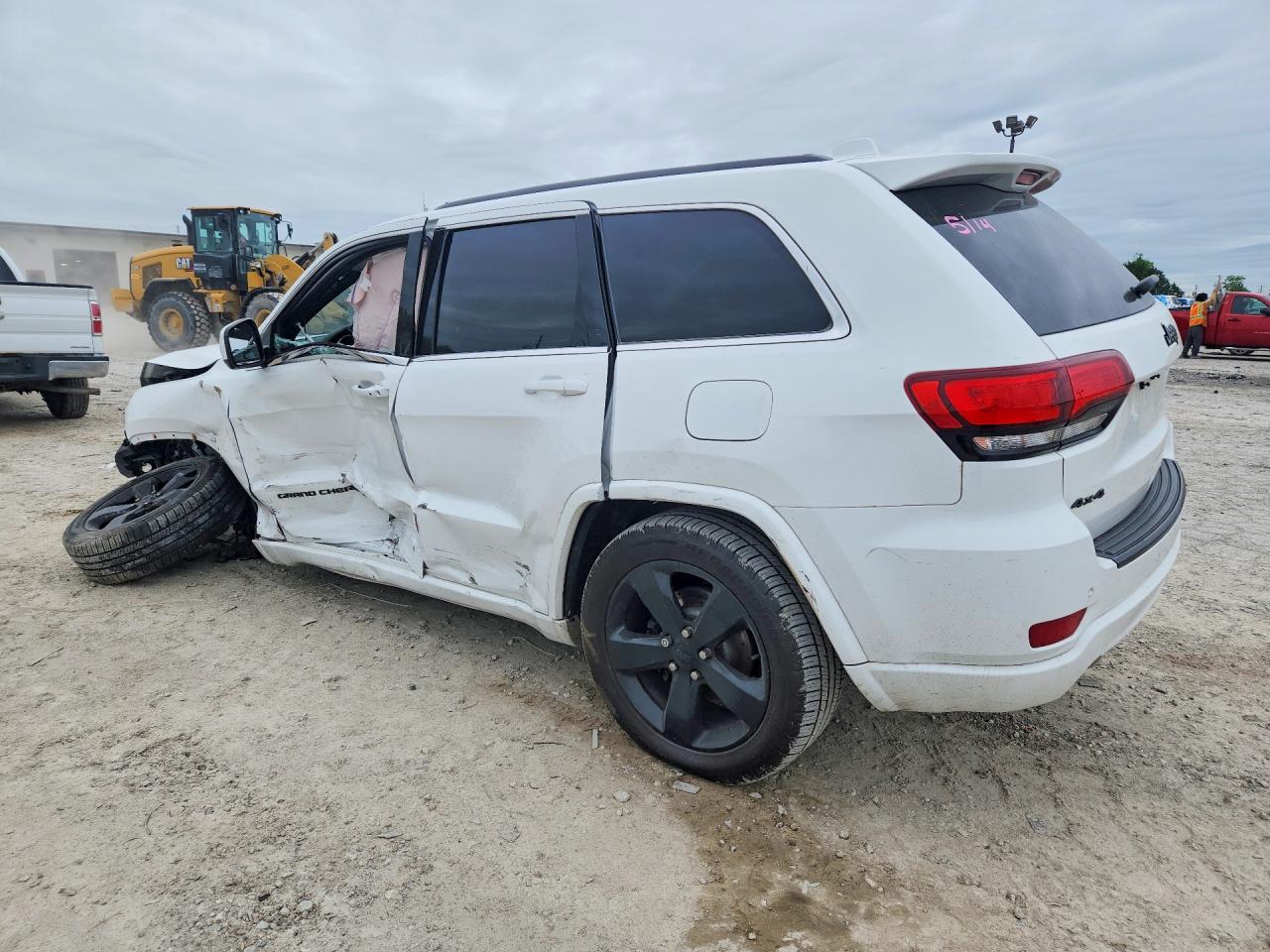 2015 Jeep Grand Cherokee Laredo Белый vin: 1C4RJFAGXFC157061
