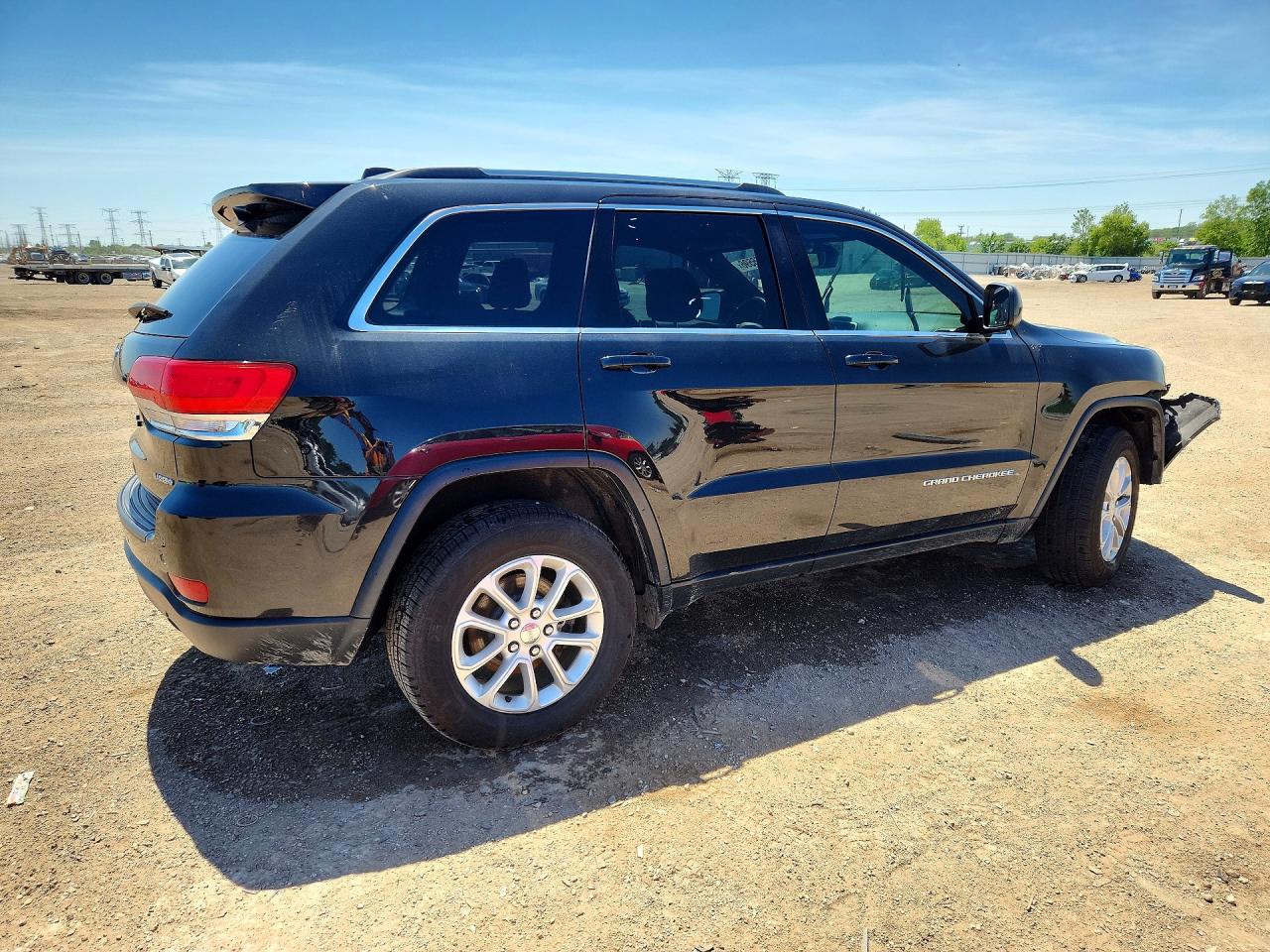 2015 Jeep Grand Cherokee Laredo Black vin: 1C4RJFAGXFC213841