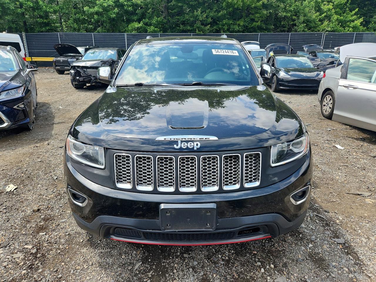 2015 Jeep Grand Cherokee Laredo Black vin: 1C4RJFAGXFC237122