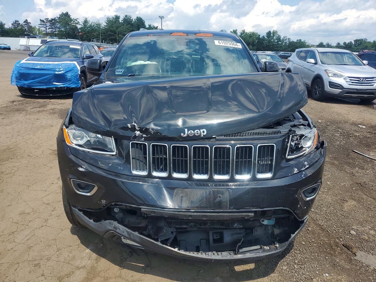 2015 Jeep Grand Cherokee Laredo Black vin: 1C4RJFAGXFC643451
