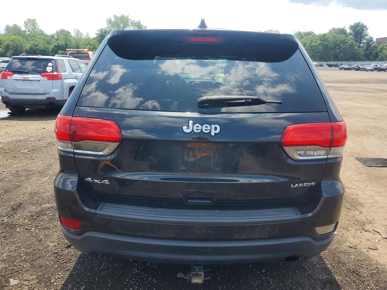 2015 Jeep Grand Cherokee Laredo Black vin: 1C4RJFAGXFC643451