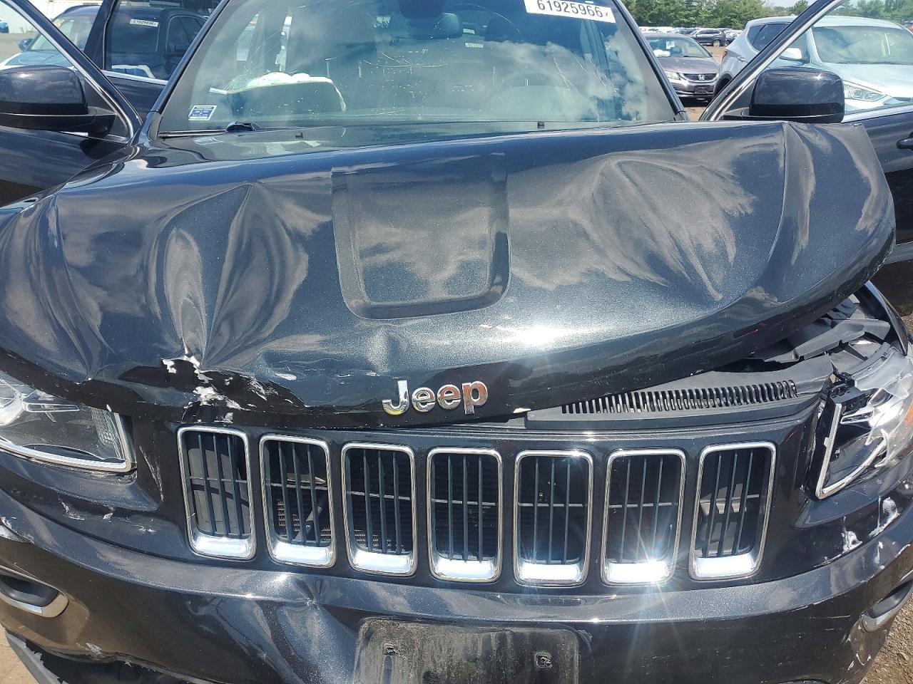 2015 Jeep Grand Cherokee Laredo Black vin: 1C4RJFAGXFC643451