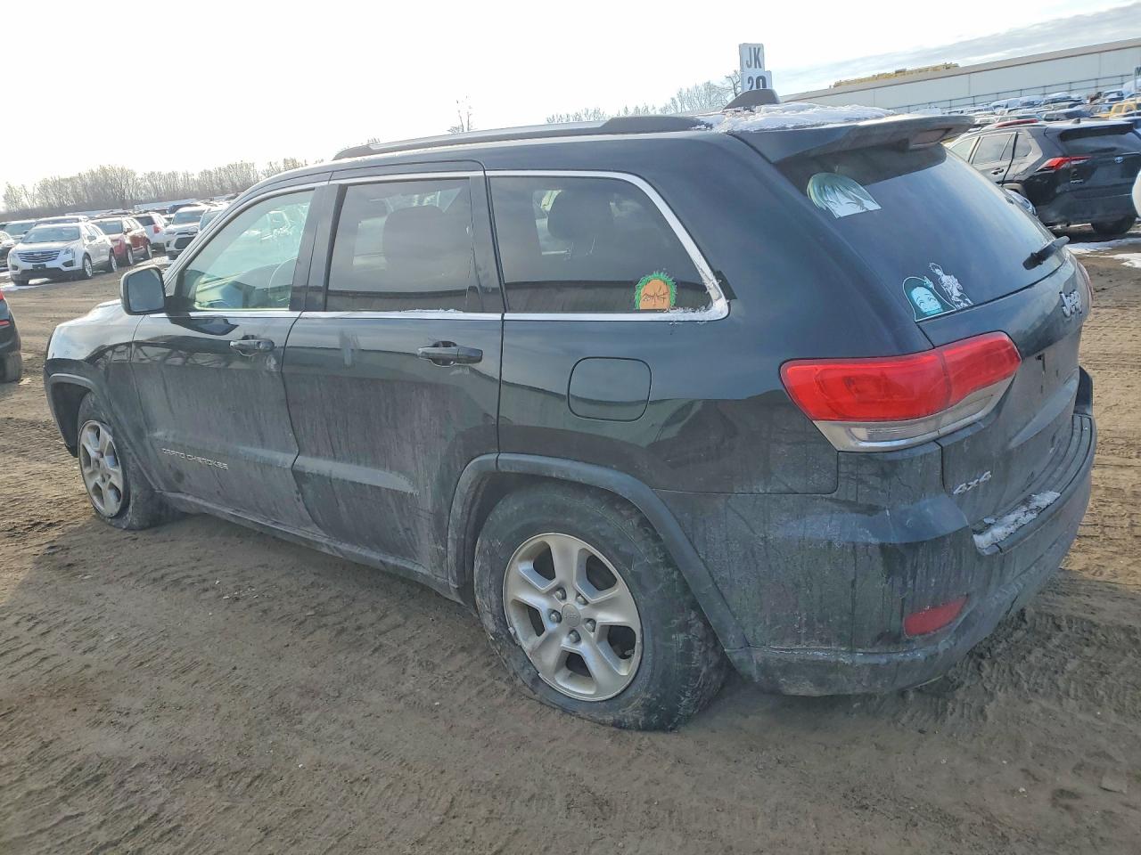 2015 Jeep Grand Cherokee Laredo Black vin: 1C4RJFAGXFC698904