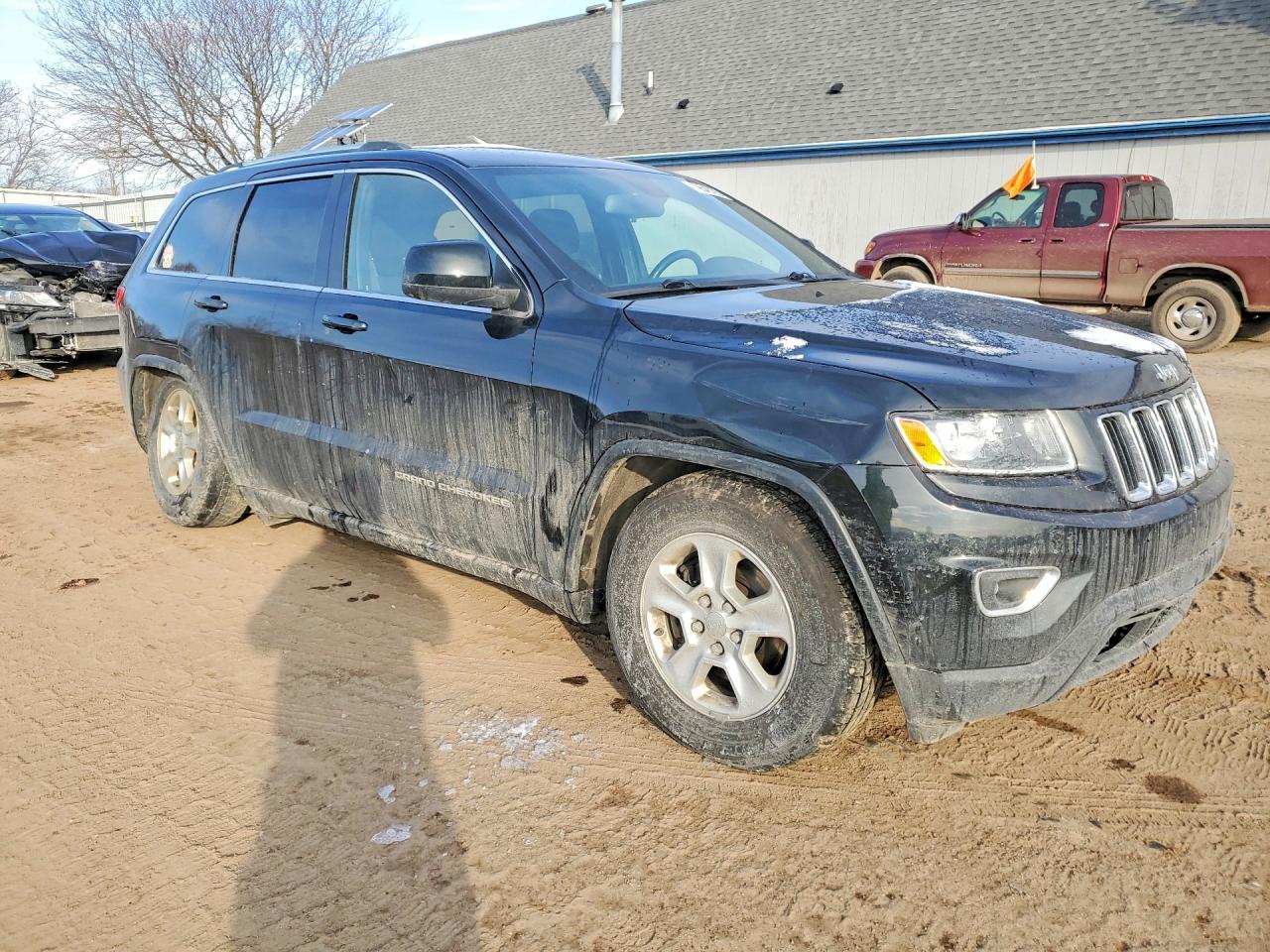 2015 Jeep Grand Cherokee Laredo Black vin: 1C4RJFAGXFC698904