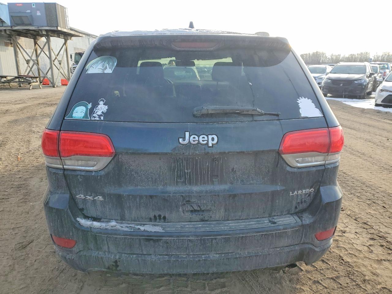 2015 Jeep Grand Cherokee Laredo Black vin: 1C4RJFAGXFC698904