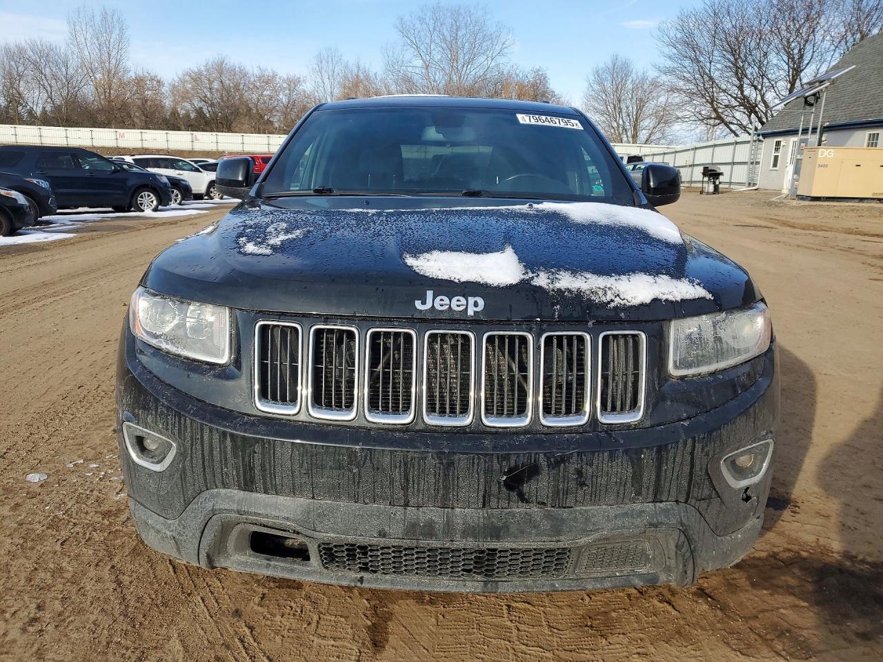 2015 Jeep Grand Cherokee Laredo Black vin: 1C4RJFAGXFC698904