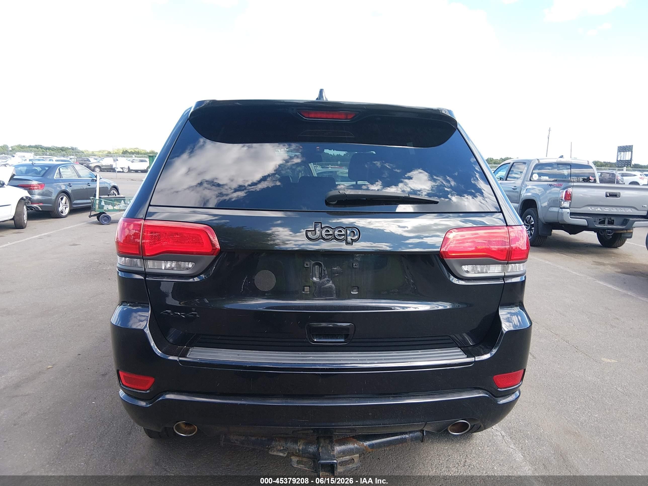 2015 Jeep Grand Cherokee Altitude Черный vin: 1C4RJFAGXFC742433