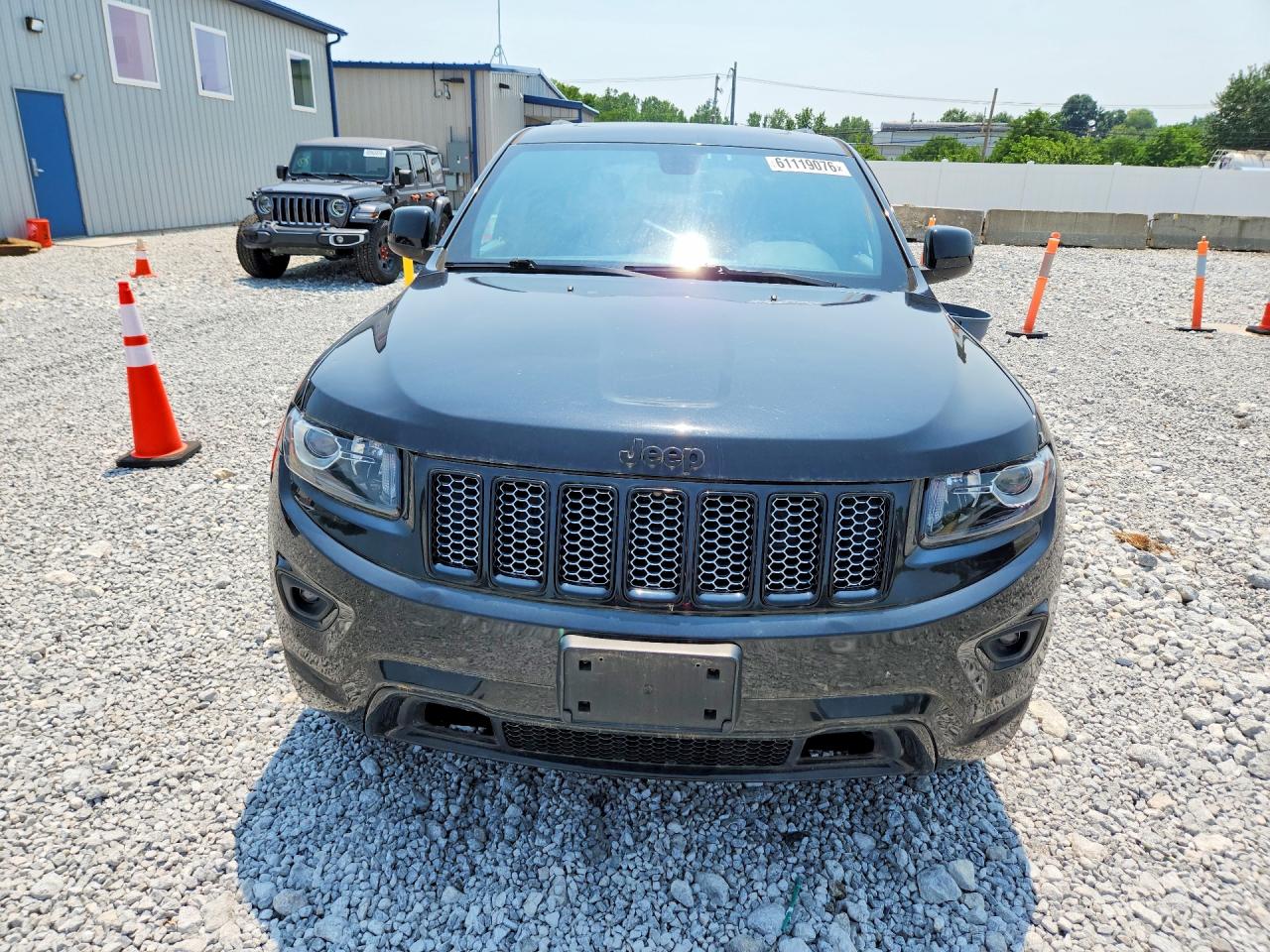 2015 Jeep Grand Cherokee Laredo Black vin: 1C4RJFAGXFC775335