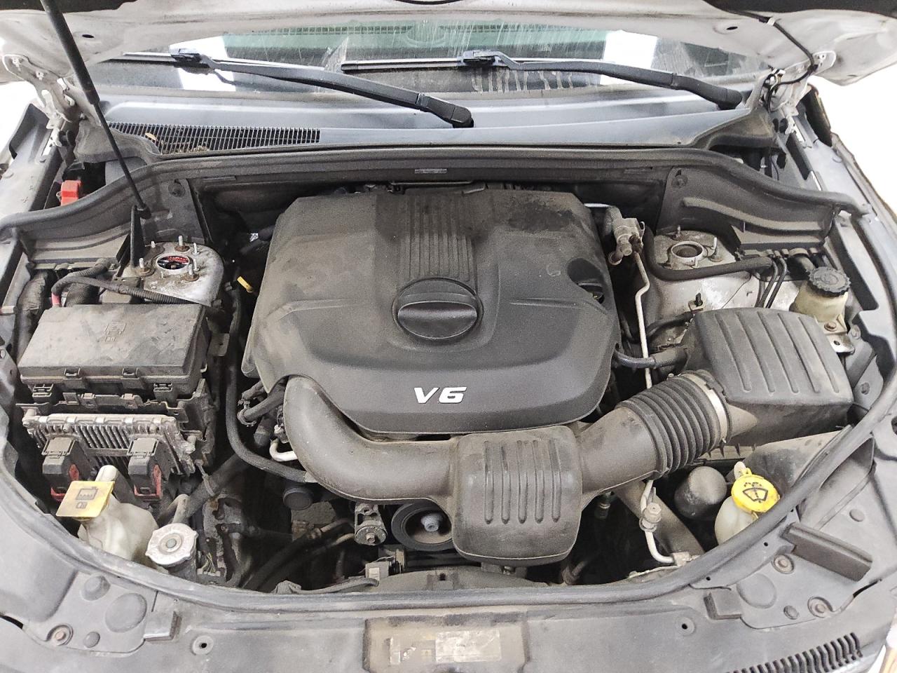 2015 Jeep Grand Cherokee Laredo White vin: 1C4RJFAGXFC786285 Damage: Motor Mount, Broken, Replacement Required