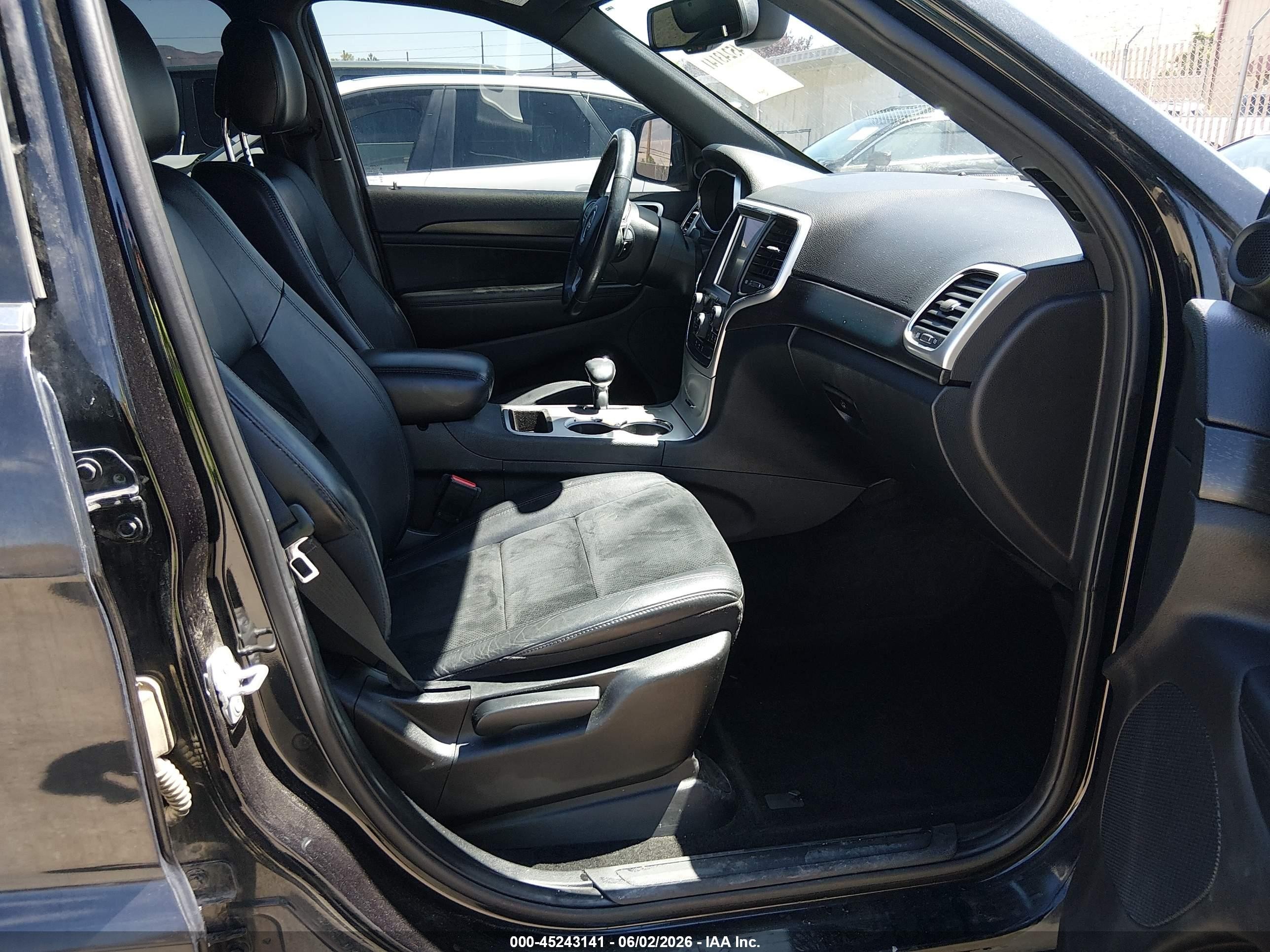 2015 Jeep Grand Cherokee Altitude Black vin: 1C4RJFAGXFC858845