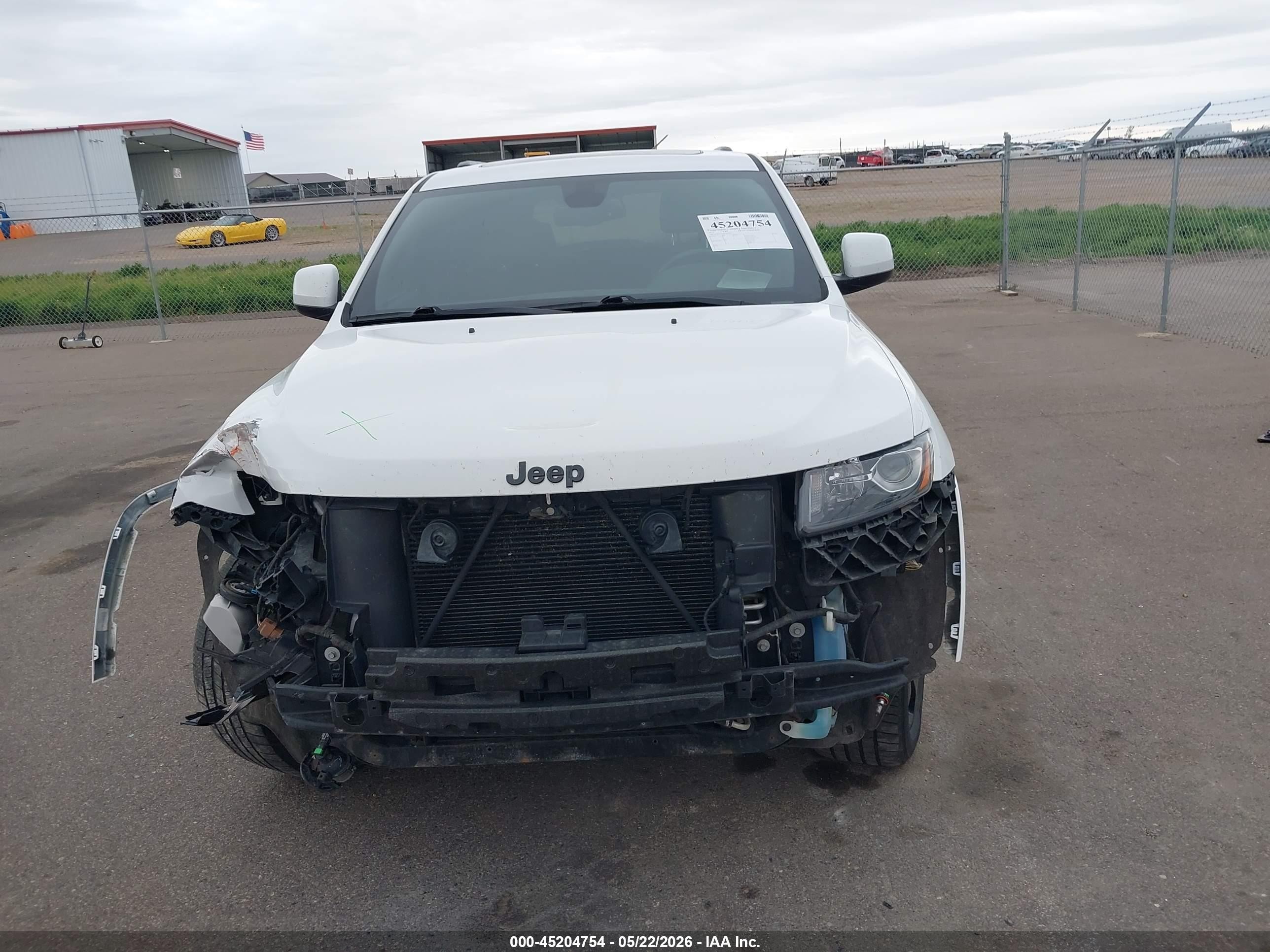 2015 Jeep Grand Cherokee Altitude White vin: 1C4RJFAGXFC893563