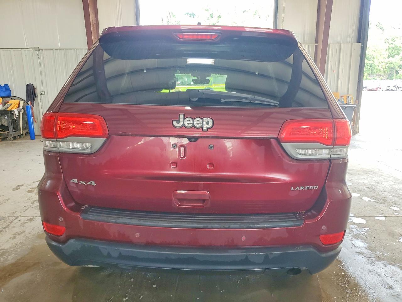 2017 Jeep Grand Cherokee Laredo Maroon vin: 1C4RJFAGXHC620156