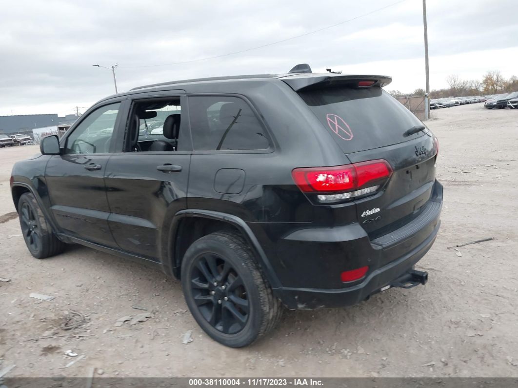 2018 Jeep Grand Cherokee Altitude 4x4 Black vin: 1C4RJFAGXJC286667