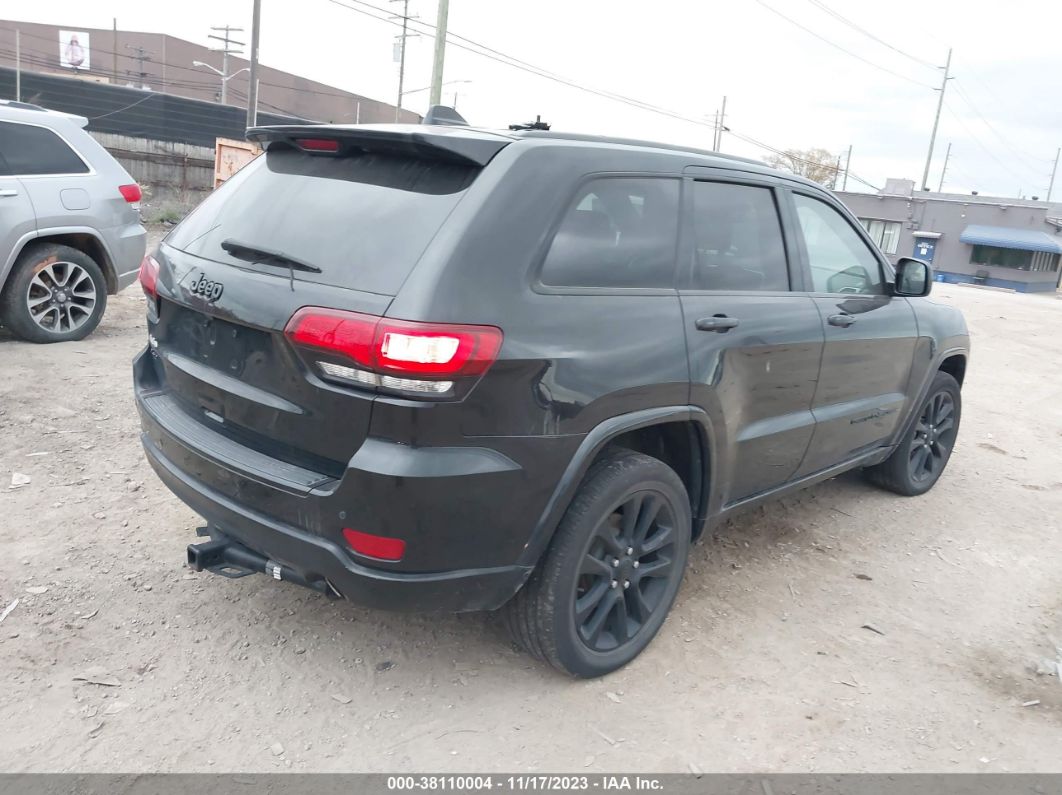 2018 Jeep Grand Cherokee Altitude 4x4 Black vin: 1C4RJFAGXJC286667