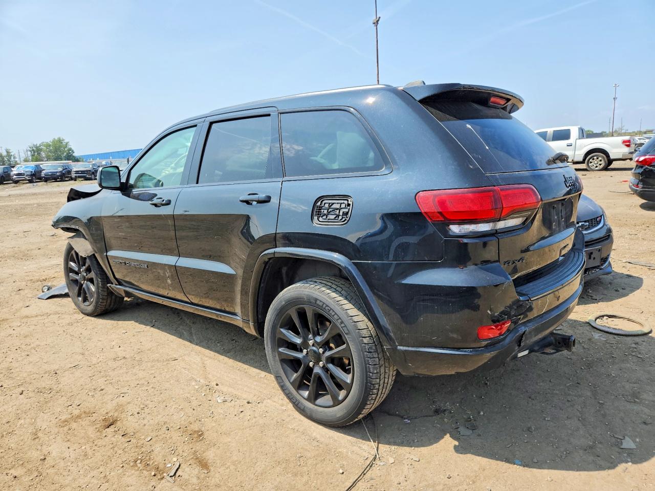 2018 Jeep Grand Cherokee Laredo Black vin: 1C4RJFAGXJC286667