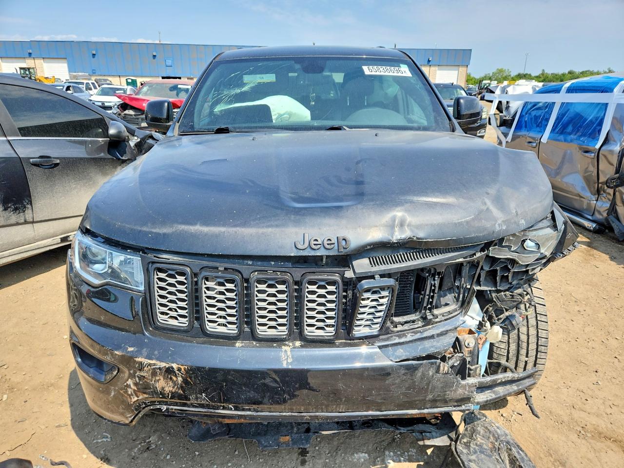 2018 Jeep Grand Cherokee Laredo Black vin: 1C4RJFAGXJC286667